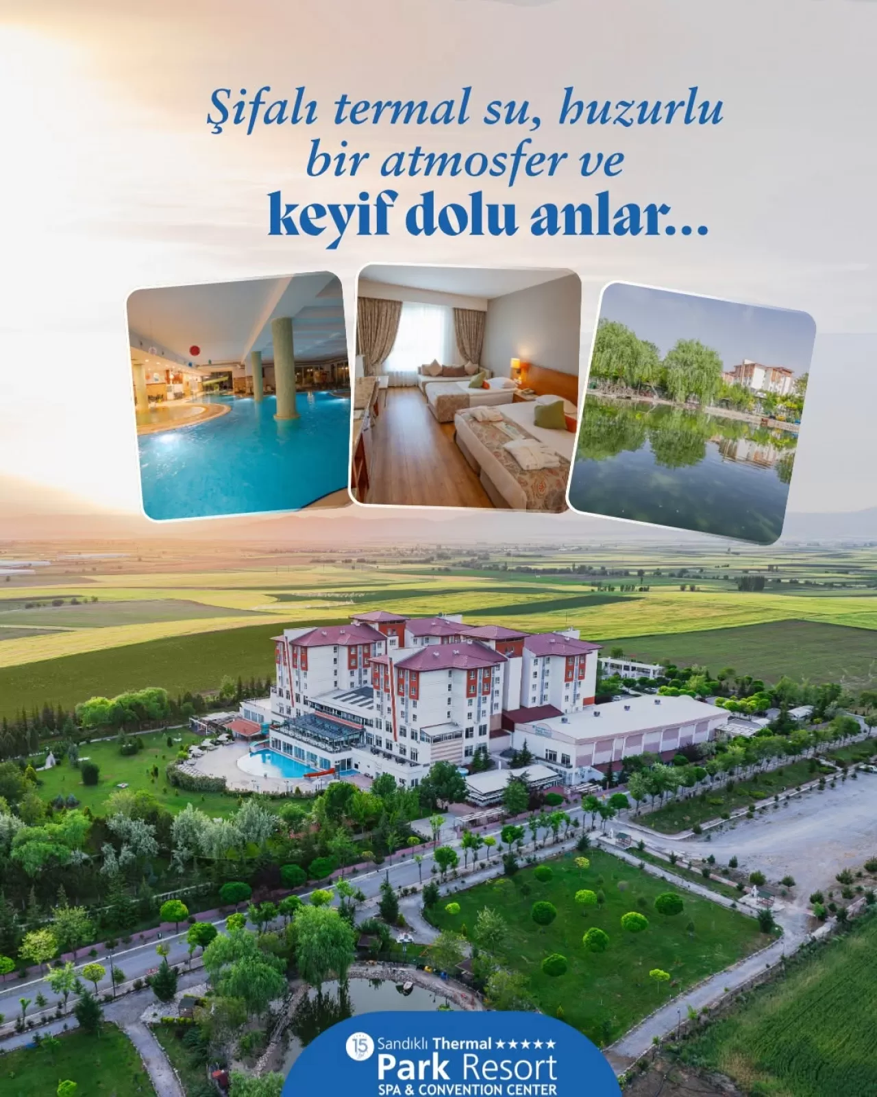 Sandıklı Termal Park, Aileler İçin Wellness ve Dinlence Olanağı Sunuyor