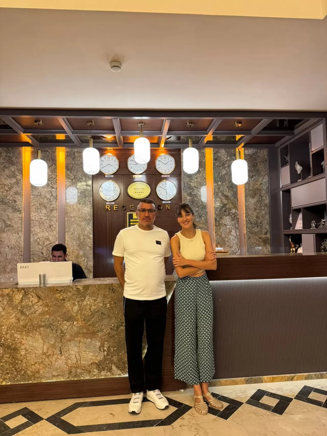 Mine Kılıç, Mardin'deki MATİAT Otel'de Konakladı