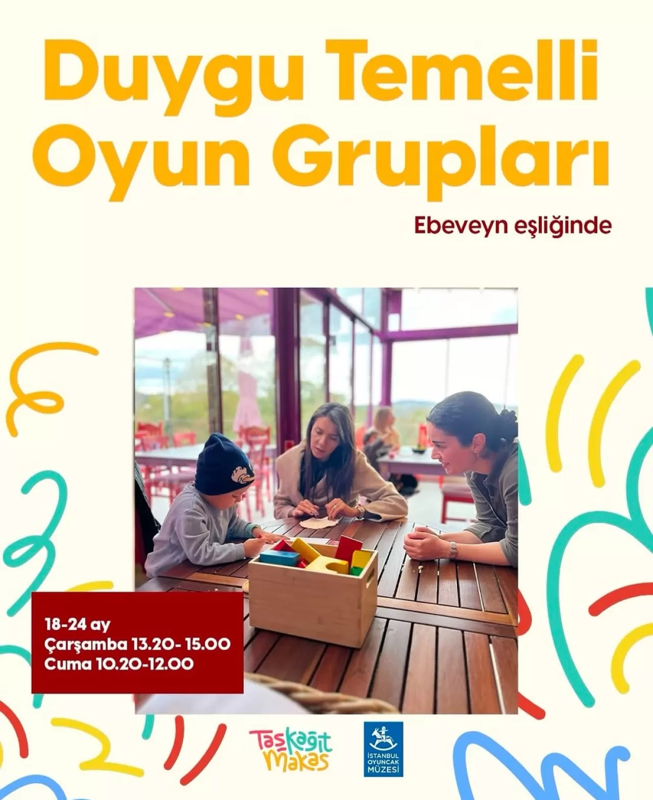 İstanbul Oyuncak Müzesi'nde 18-24 Aylık Bebeklere Özel Etkinlik