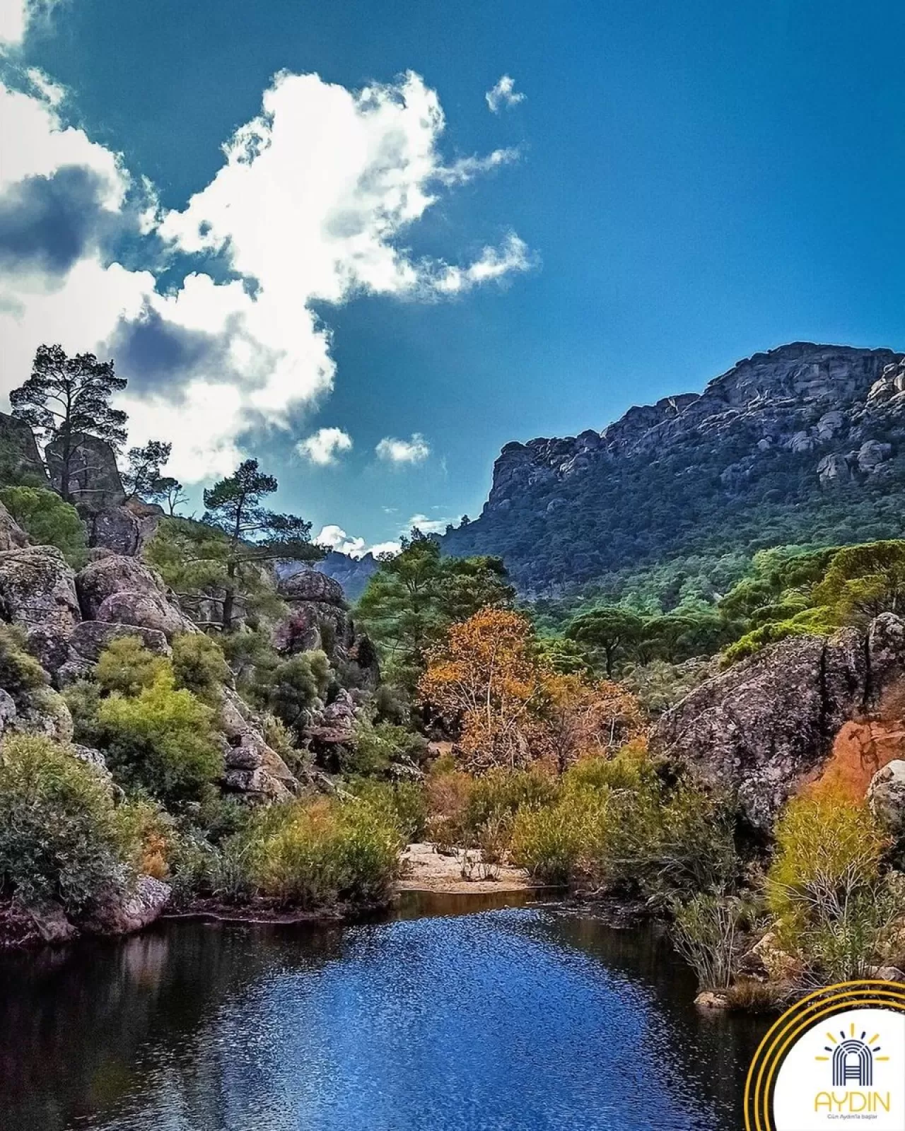 Latmos (Beşparmak Dağları)'nda Doğan Günün Işığıyla Yürüyüş Rotası
