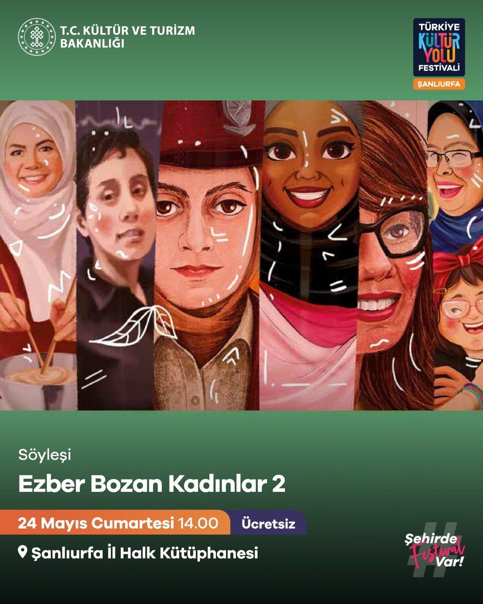 Şanlıurfa Kültür Yolu Festivali Kütüphanelerde Başladı