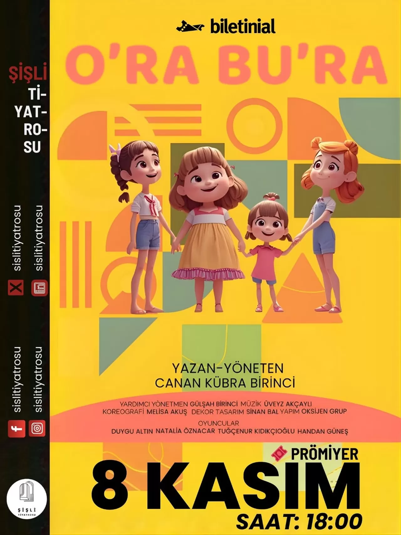 Şişli Tiyatrosu'nda Yeni Çocuk Oyunu: