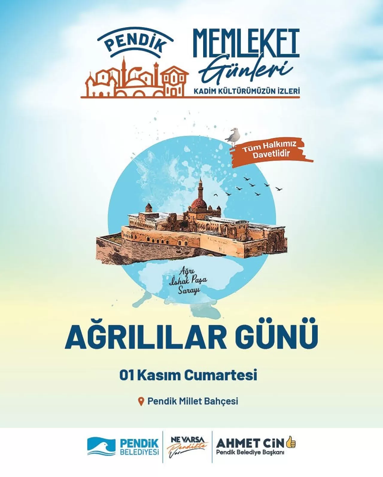 Pendik'ta Anadolu Rüzgarı Esecek: Ağrı ve Van Günleri Düzenleniyor