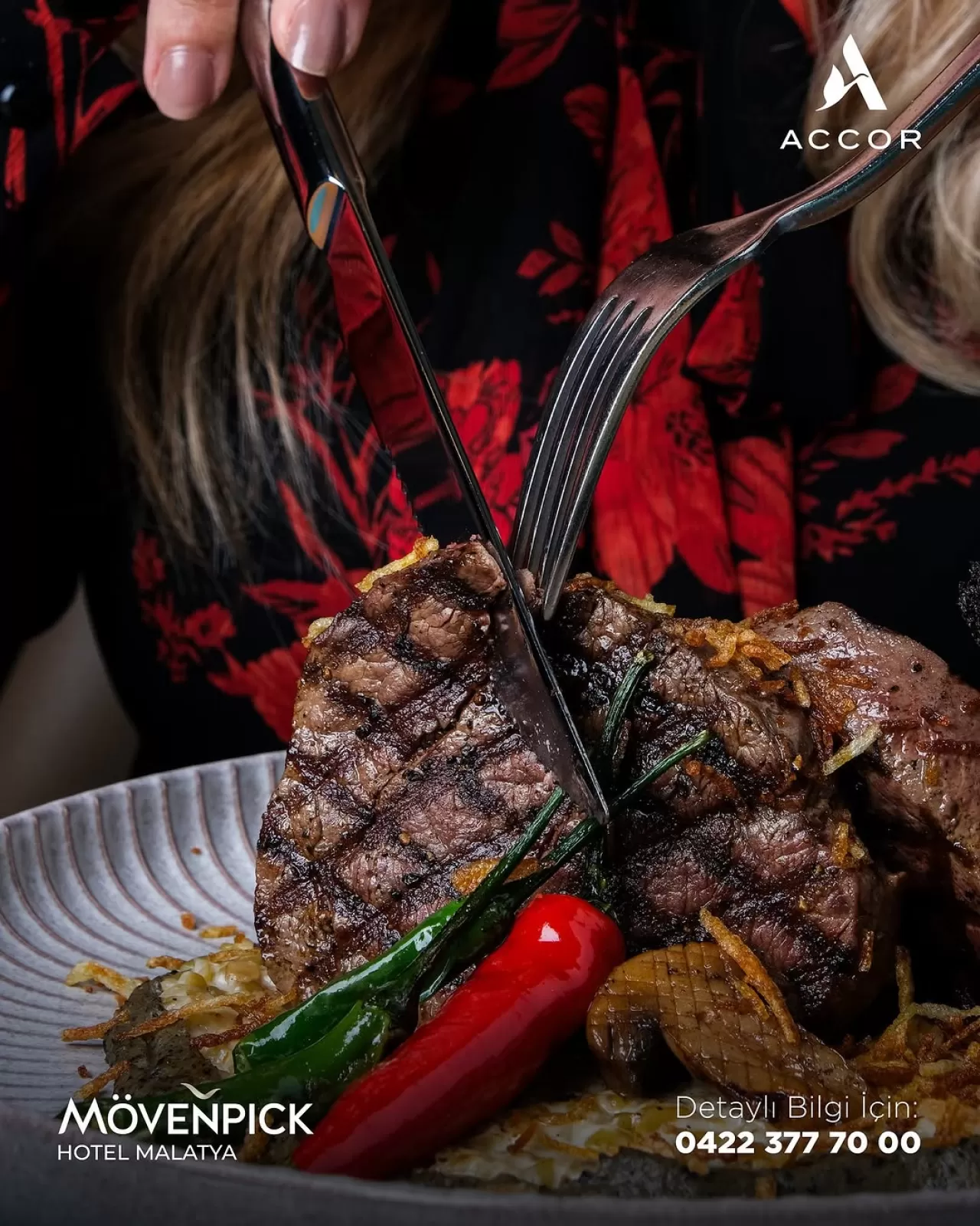 Mövenpick Hotel Malatya'da Özel Et Lezzetleri Deneyimi