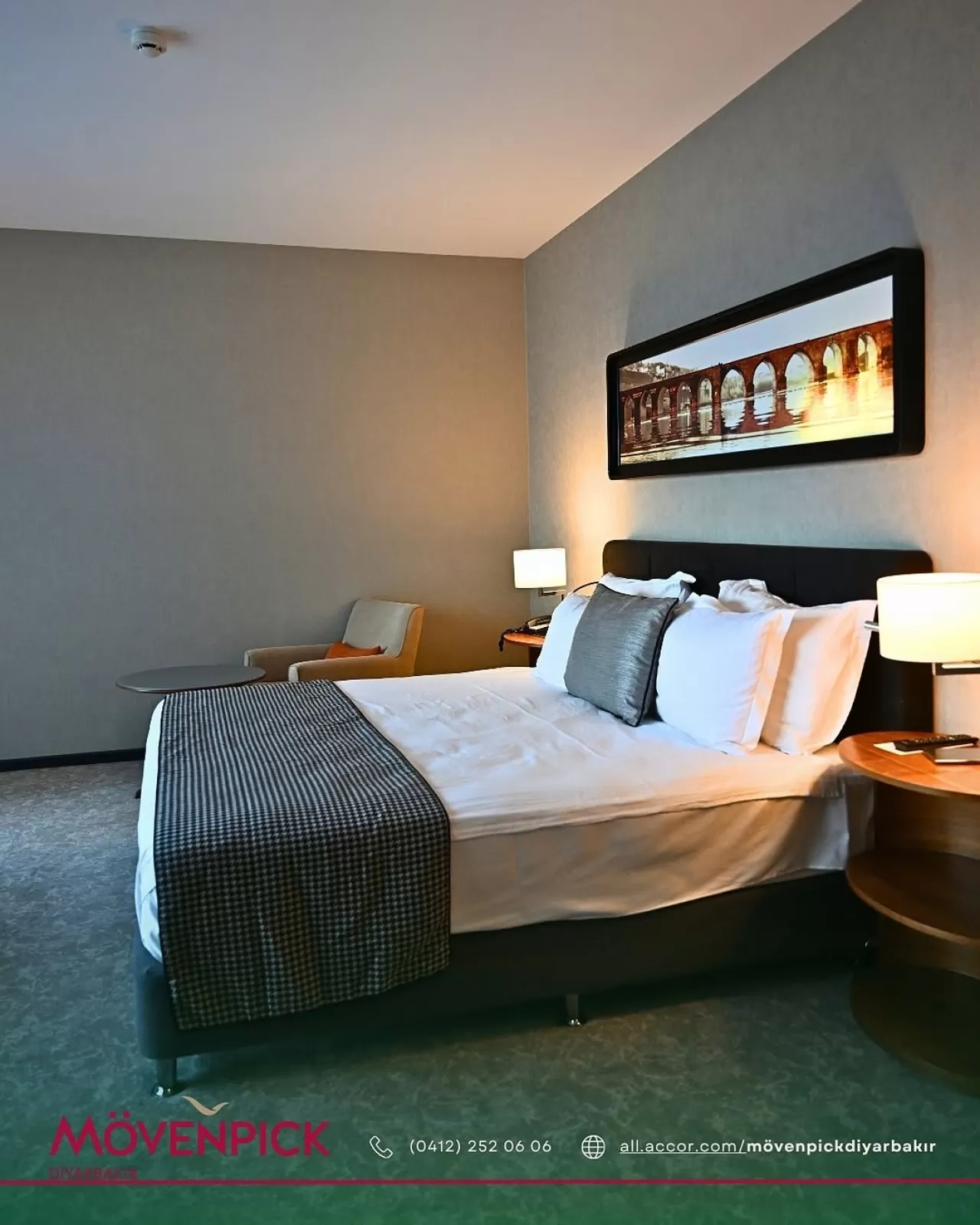 Mövenpick Diyarbakır, Konfor ve Modern Olanaklarıyla Misafirlerini Ağırlıyor