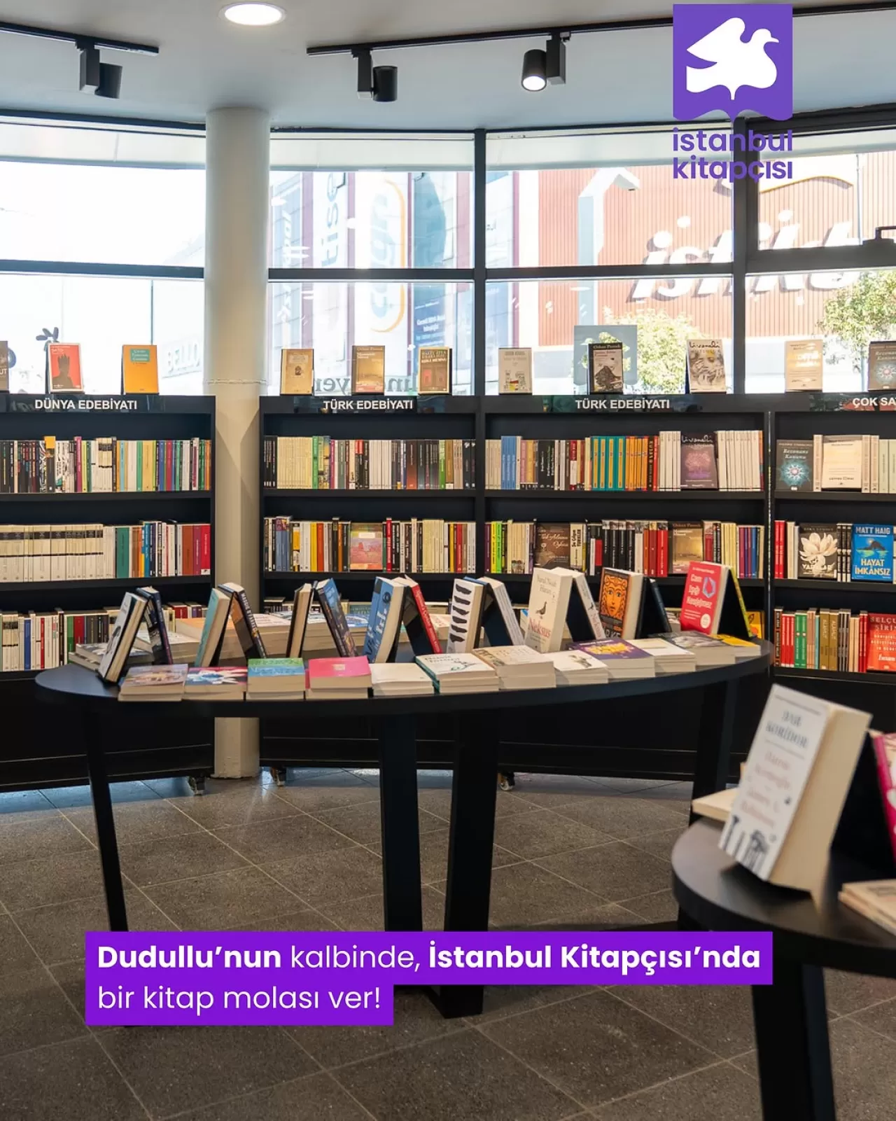 İBB Kültür AŞ'nin Yeni Kitapçısı Dudullu'da Açıldı