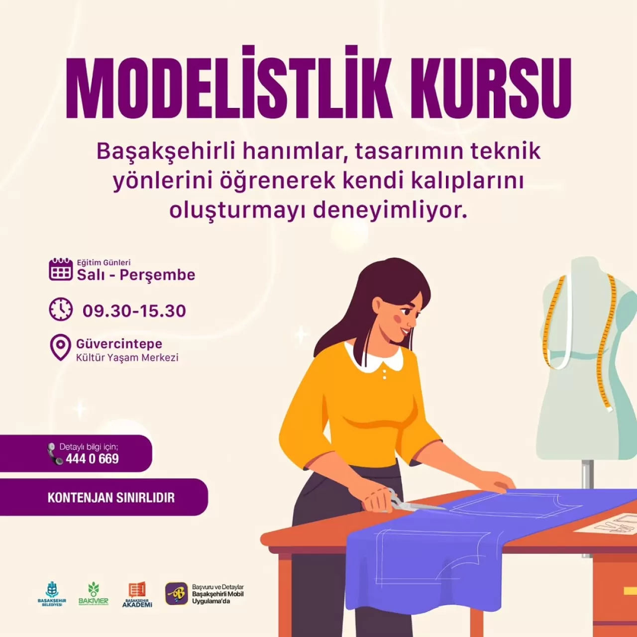 Başakşehir'de Modelistlik Kursu için Kayıtlar Başladı