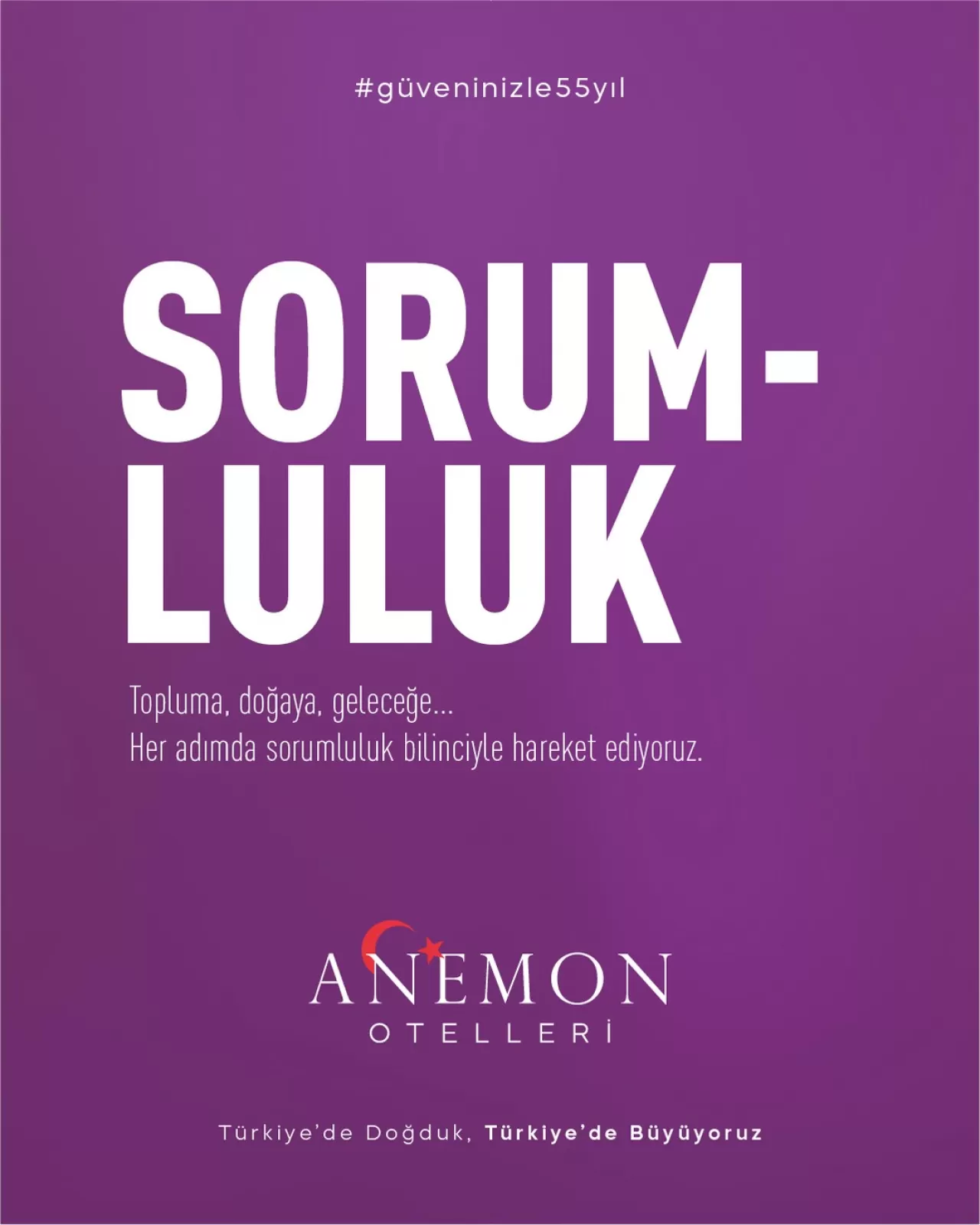 Anemon Otel Zinciri 55. Yılını Kutluyor