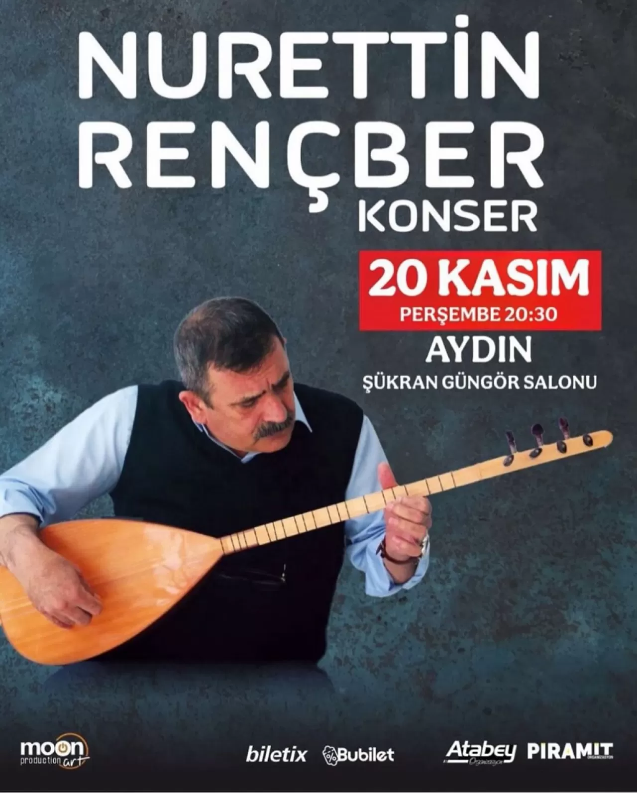 Aydınlı Müzisyen Nurettin Rençber, Memleketinde Sevenleriyle Buluşacak