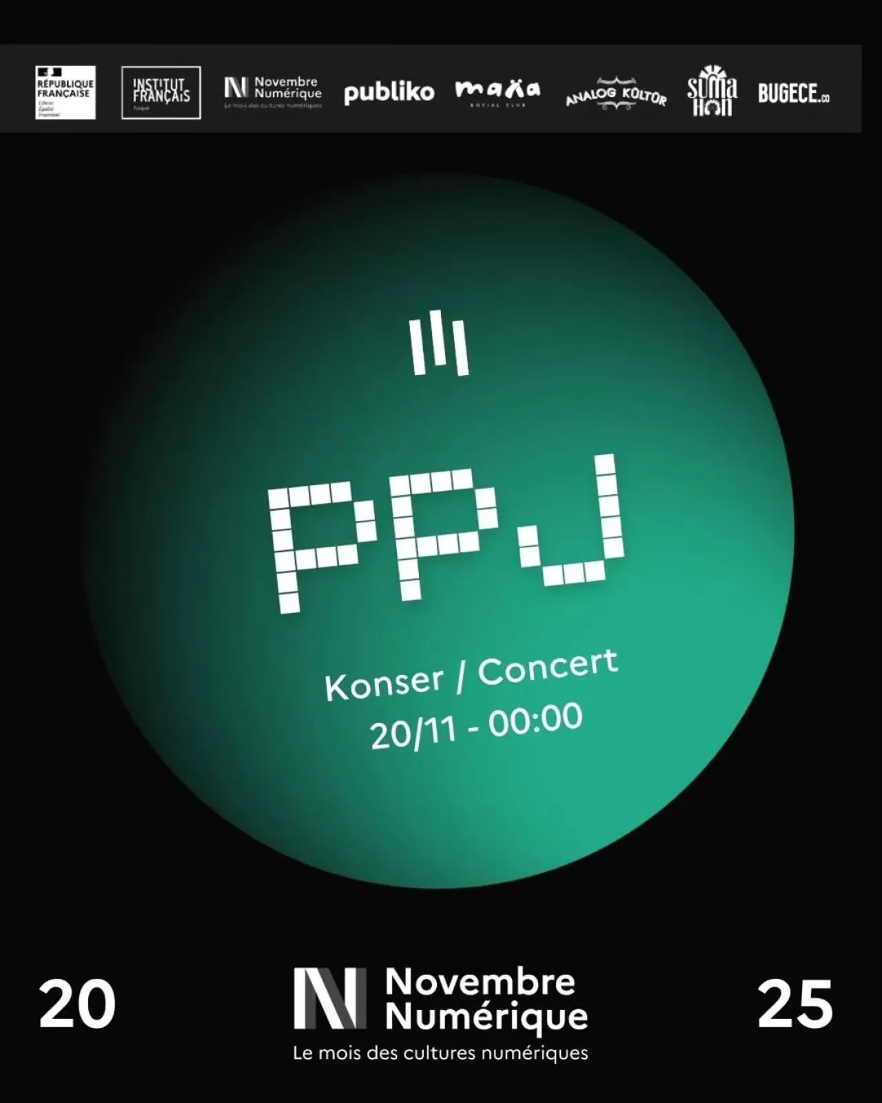 PPJ, Dijital Kasım Etkinliği Kapsamında Türkiye'de Konser Verecek