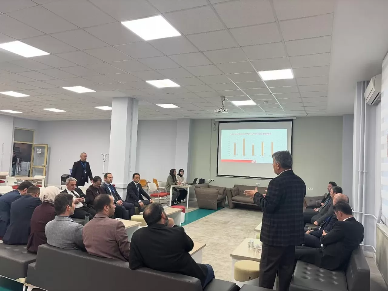 Amasya Üniversitesi Kütüphanesi, MEDEK Heyetine Tanıtıldı