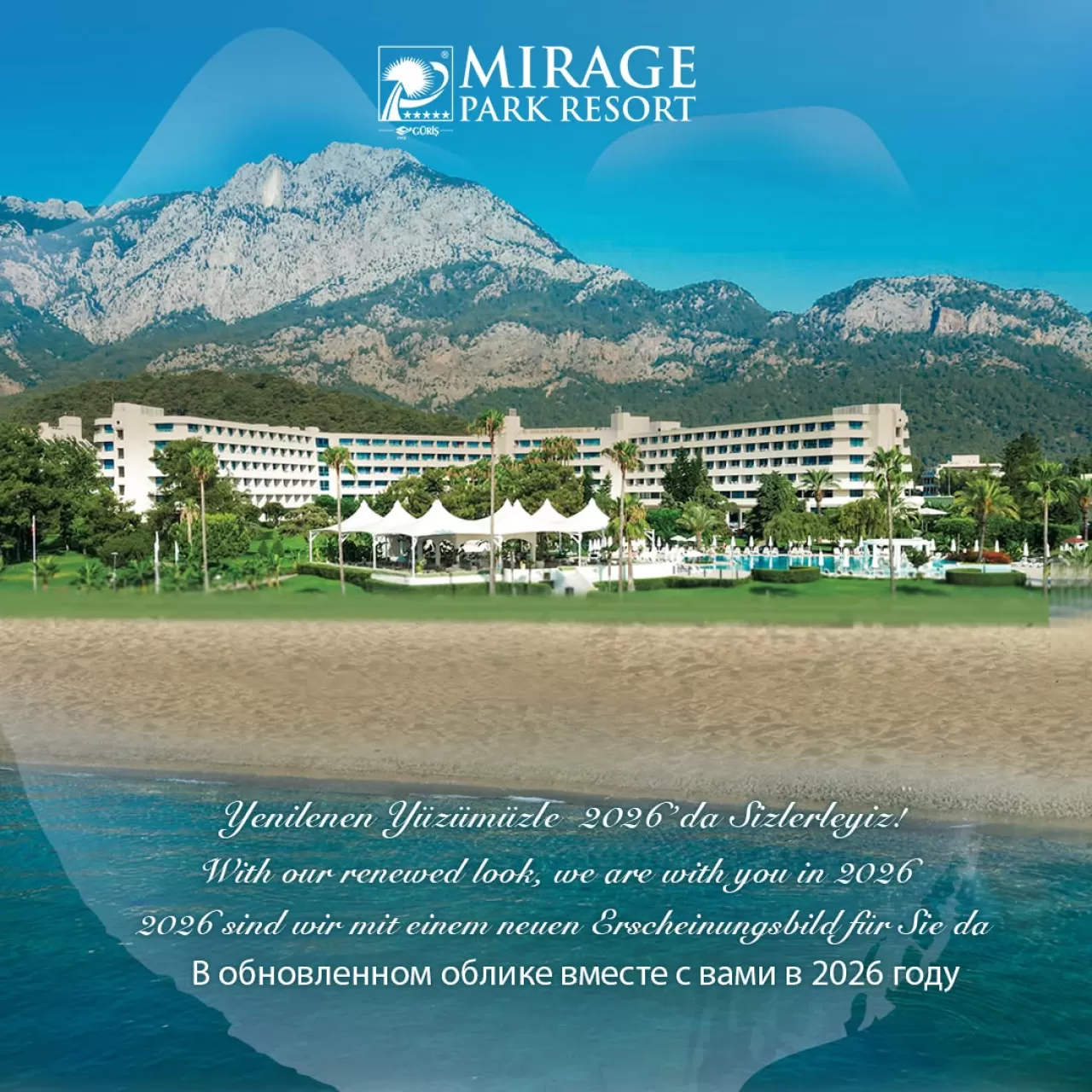 Mirage Park Resort, 2026 Yılında Yenilenmiş Yüzüyle Hizmete Hazırlanıyor