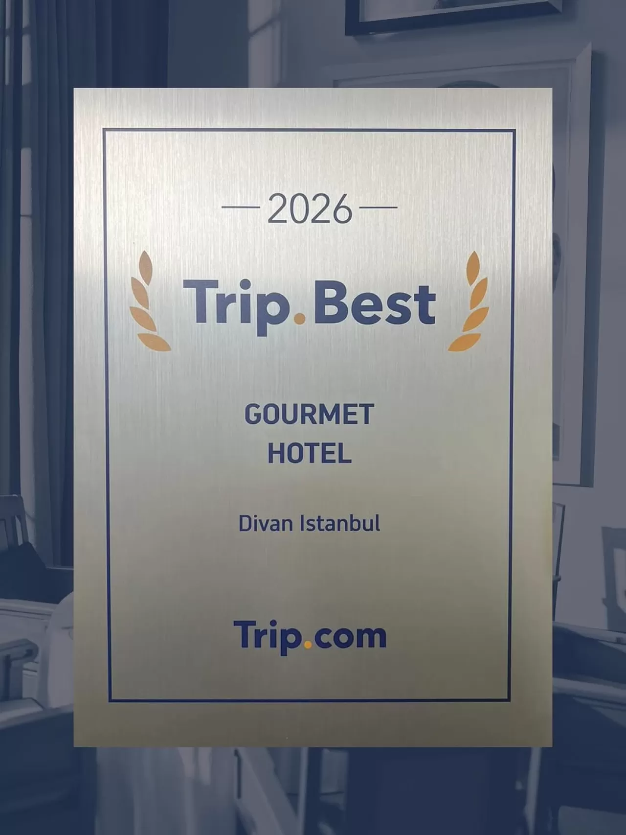 Divan İstanbul, Trip.com Tarafından 'Gourmet Hotel' Seçildi