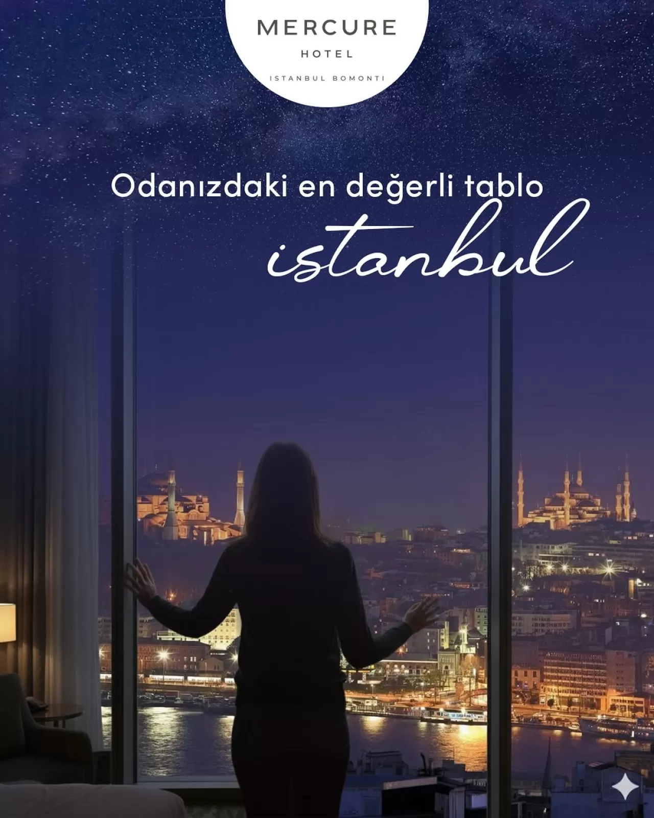 Mercure Hotel İstanbul City Bosphorus'ta Konuklar İçin En Değerli Tablo: İstanbul Manzarası