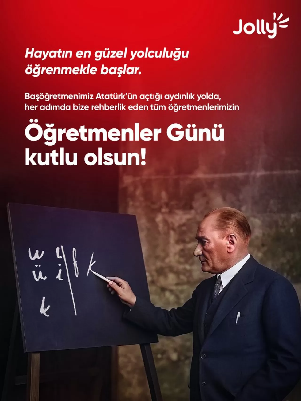 24 Kasım Öğretmenler Günü'nde Mesajlar Yağdı