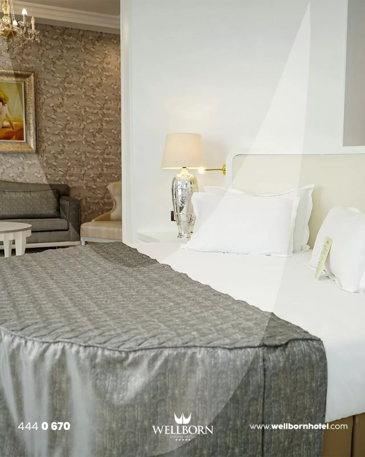 Wellborn Luxury Hotel, Suit Odalarında Lüks ve Konforu Bir Araya Getiriyor