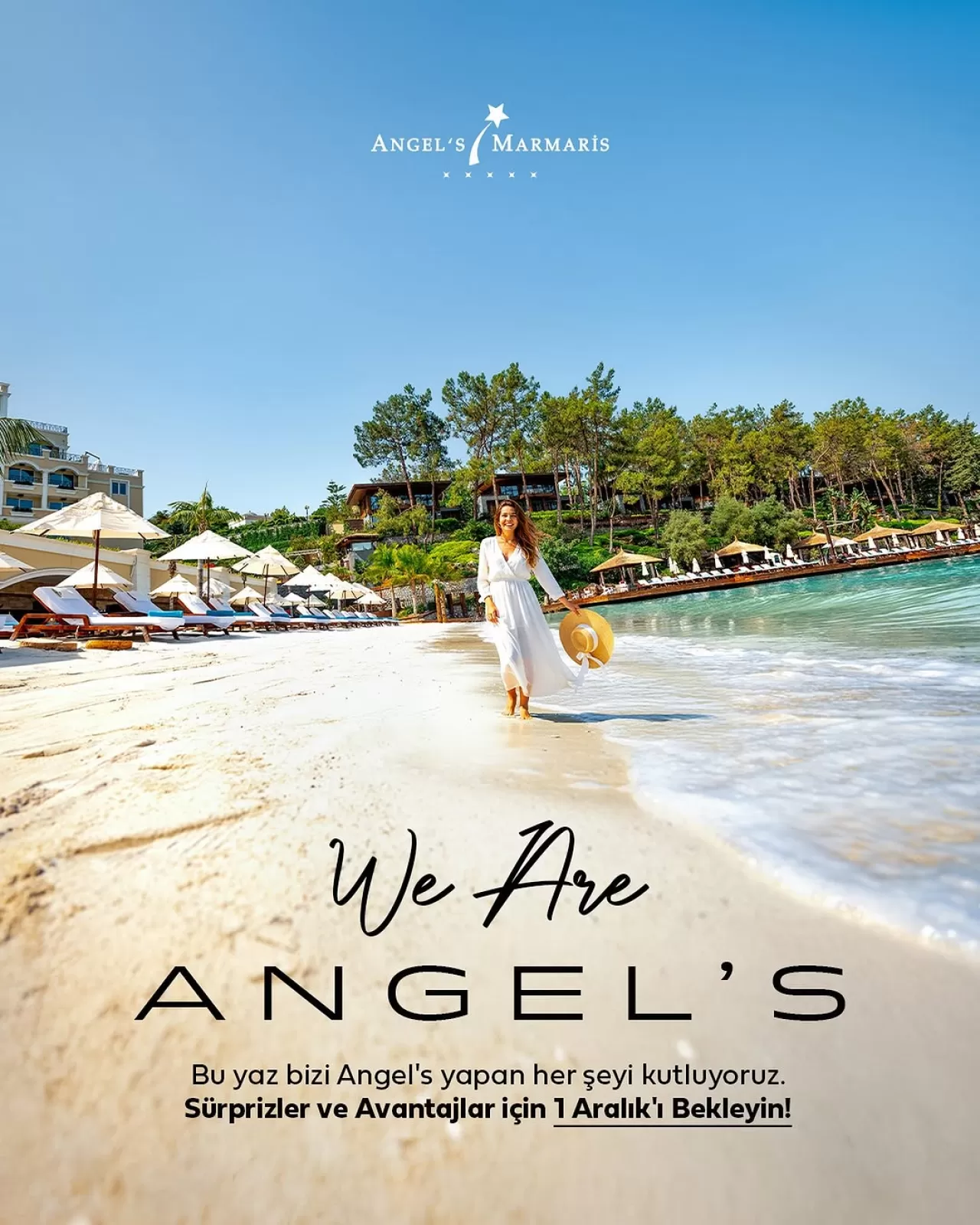 Angel's Marmaris Otel'de Erken Rezervasyon Dönemi 1 Aralık'ta Başlıyor