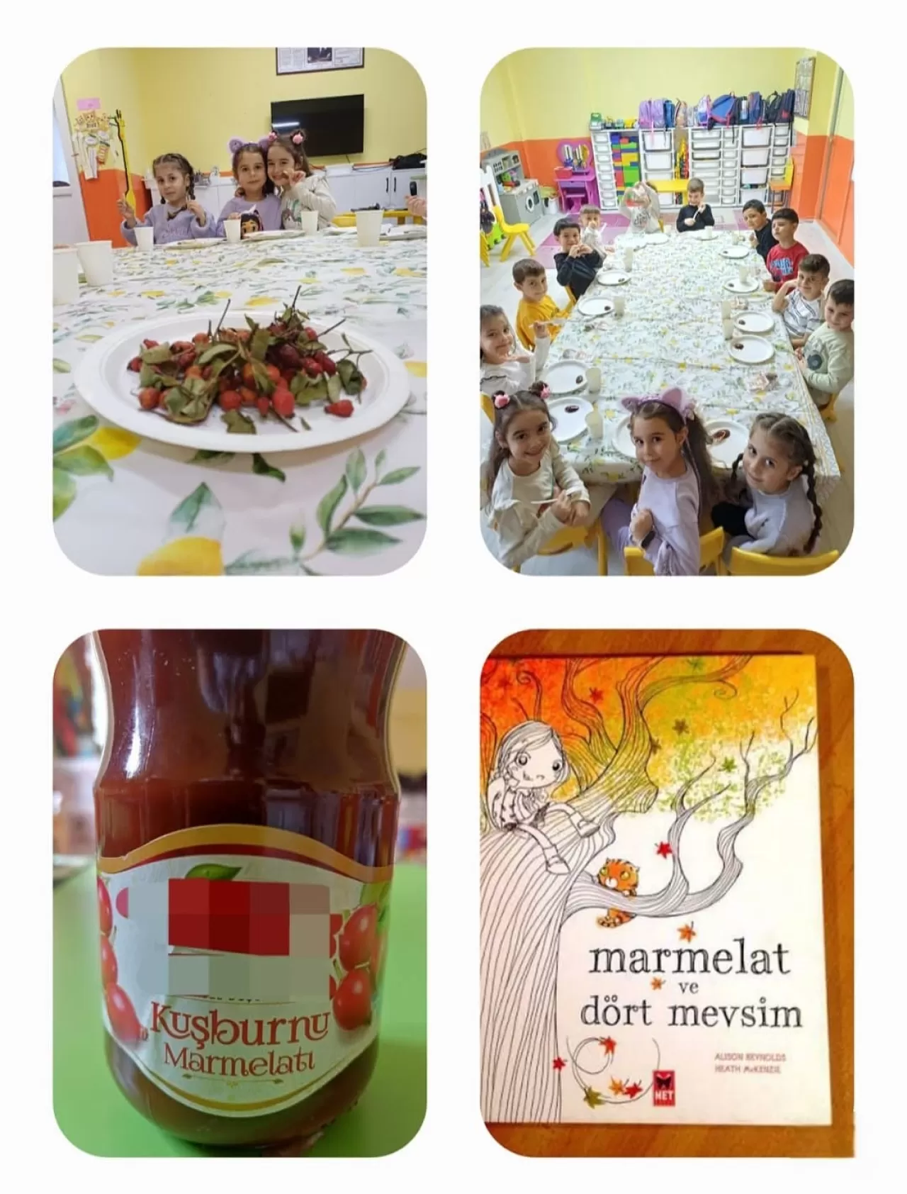 Hopa Vatan Anaokulu'nda Kitaplarla Renklenen Eğitim