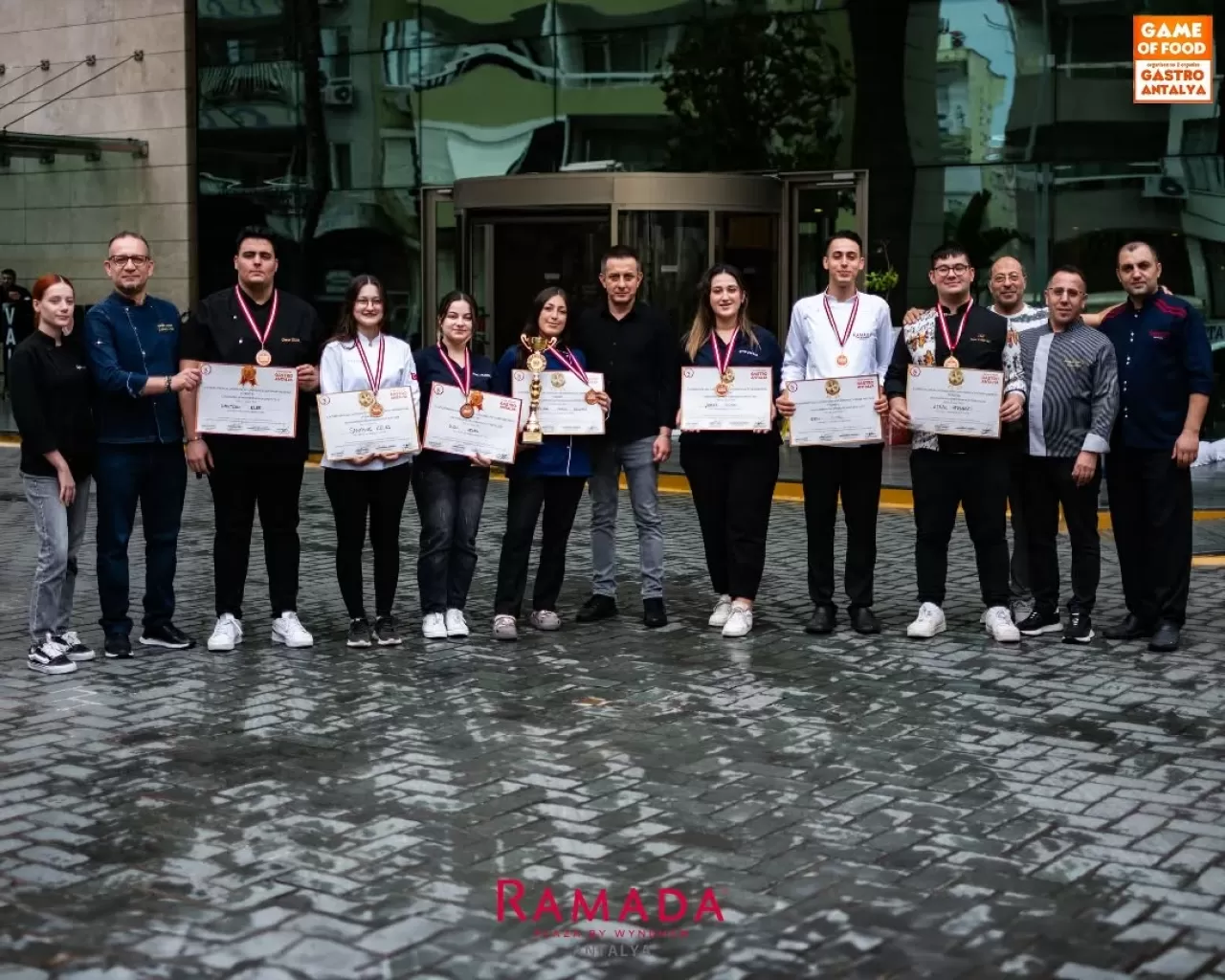 Ramada Plaza Antalya Şefleri GastroAntalya Game of Food'ta Ödül Kazandı