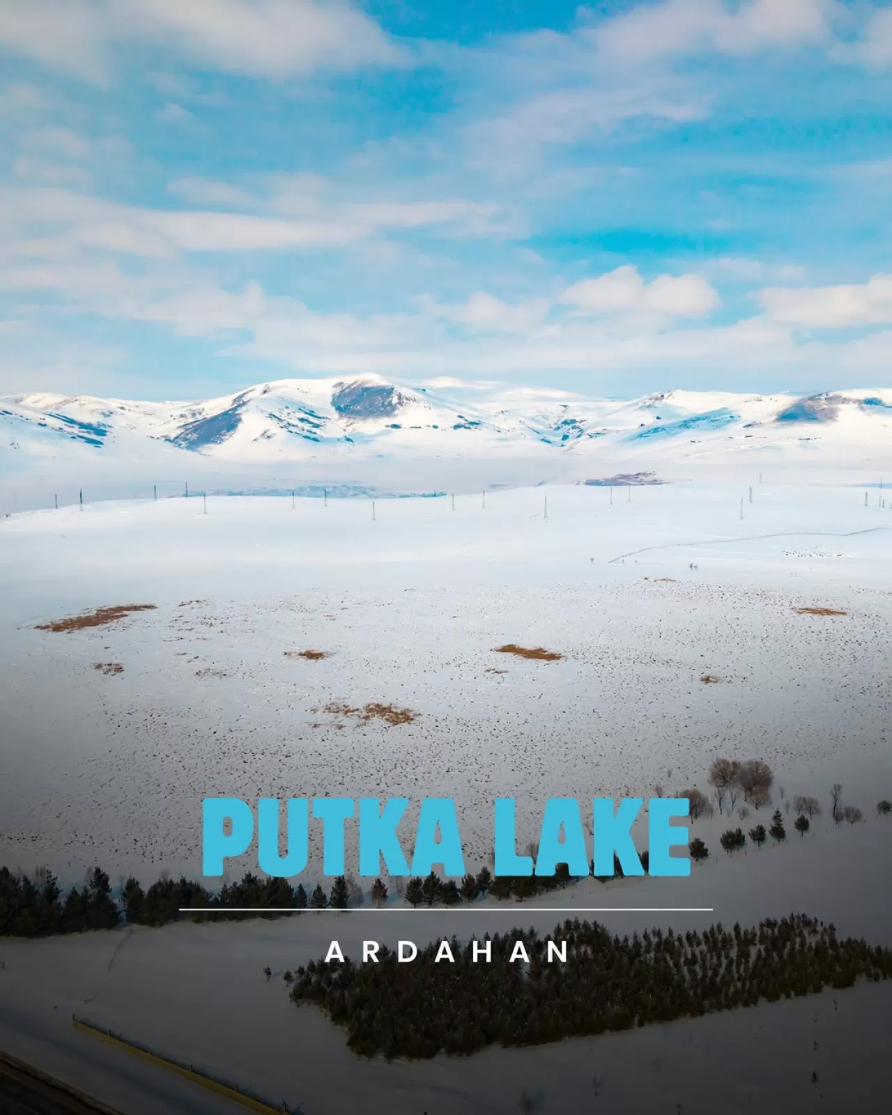 Ardahan'da Kışın Beyaz Örtüsü ve Sessizliğin Büyüsü