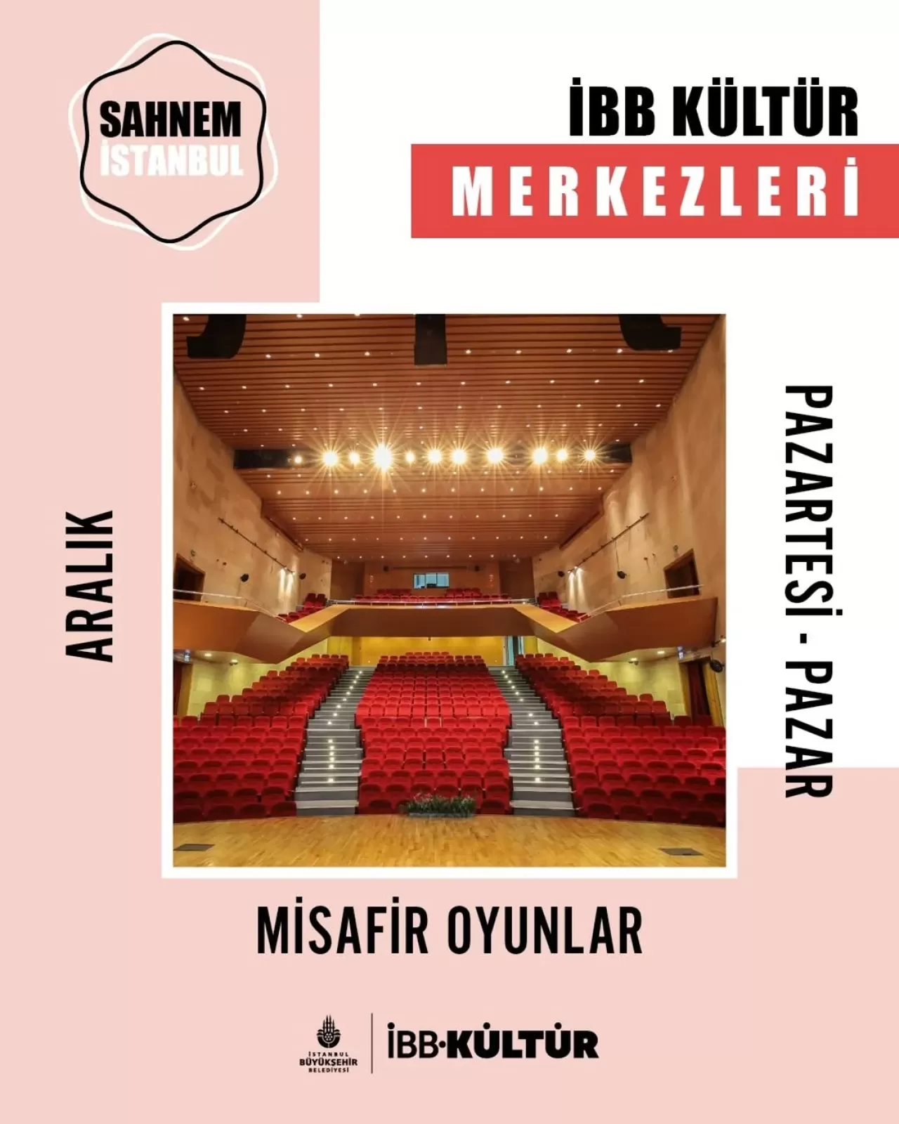 İBB Kültür Merkezleri Sahnesi'nde Aralık Ayı Tiyatro Programı Açıklandı