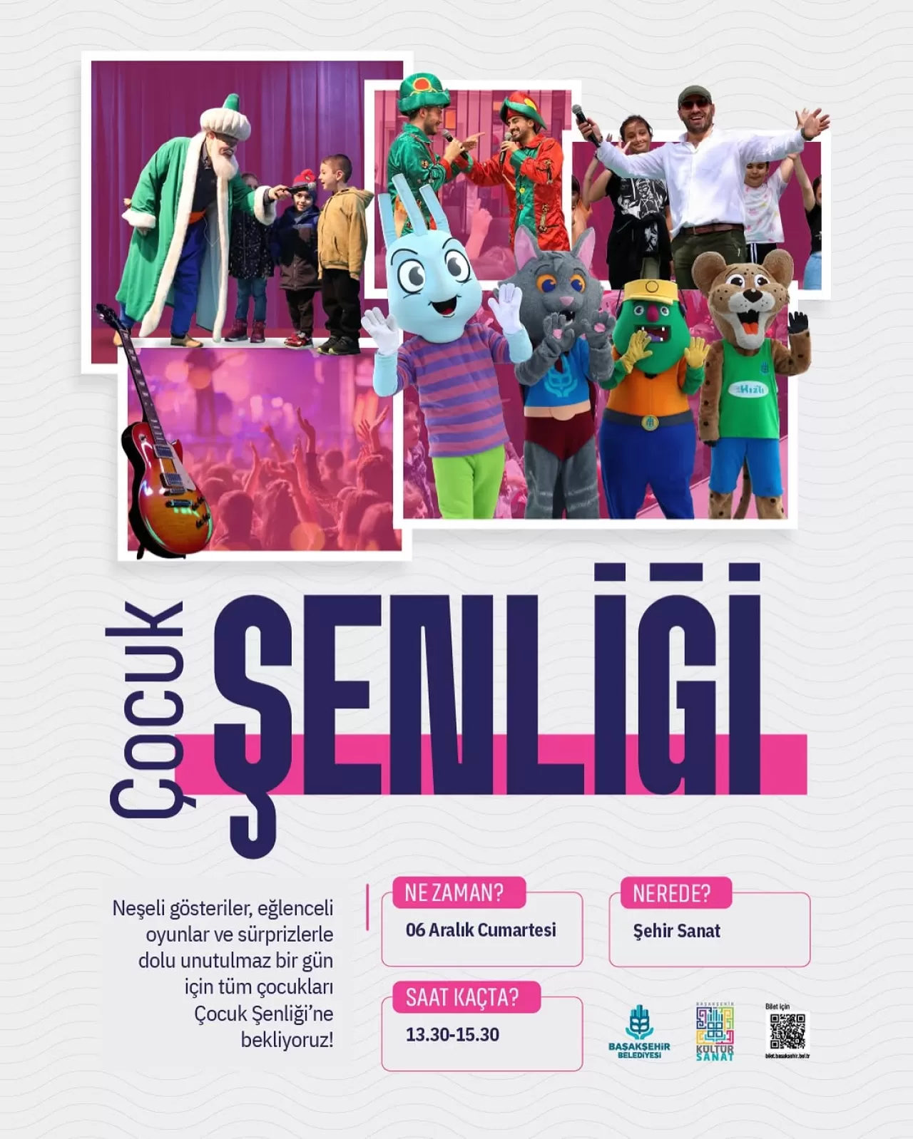 Başakşehir'de Çocuk Şenliği: Sanat ve Eğlence Buluşması