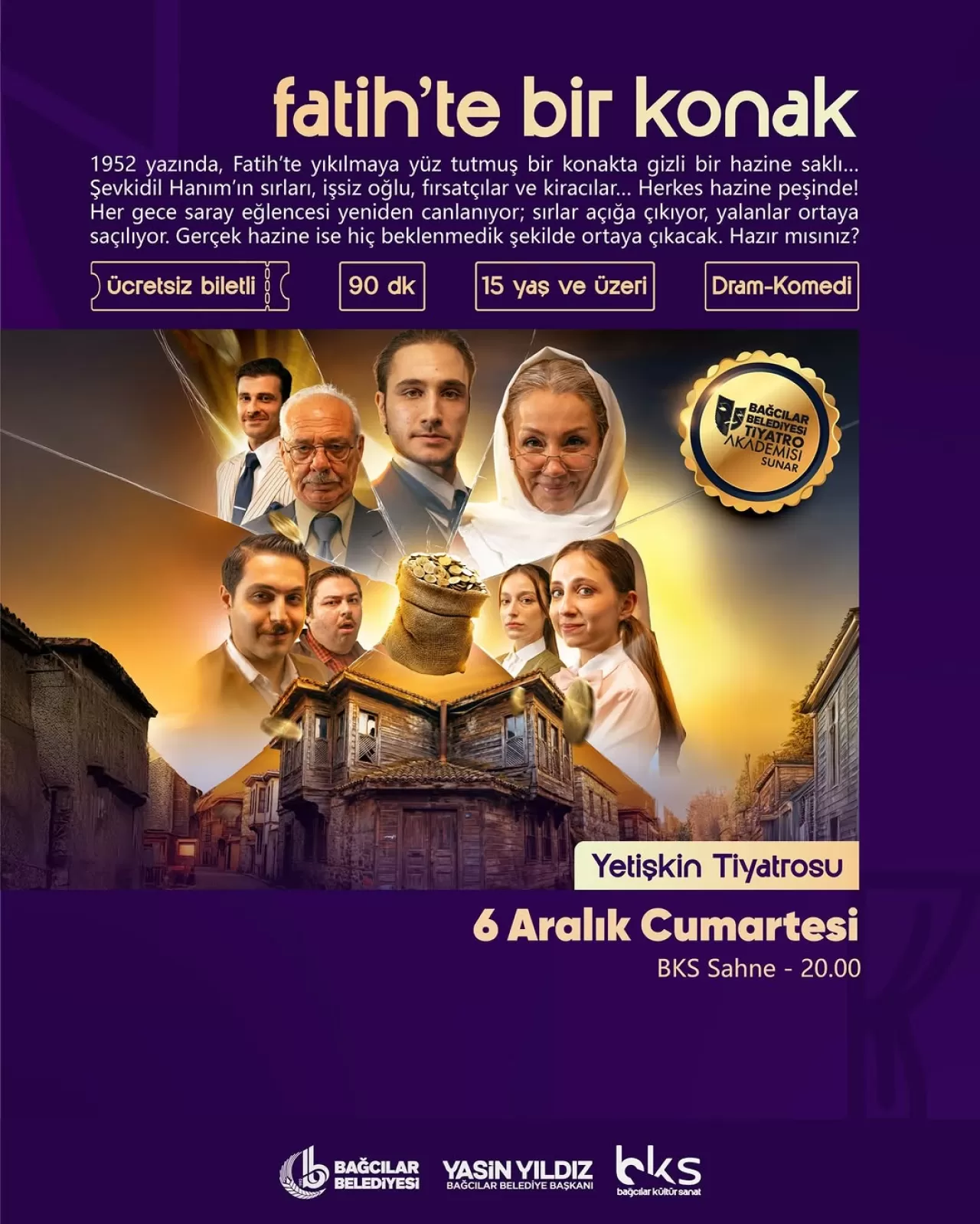 Bağcılar Tiyatro Kulübü'nün İlk Oyunu 