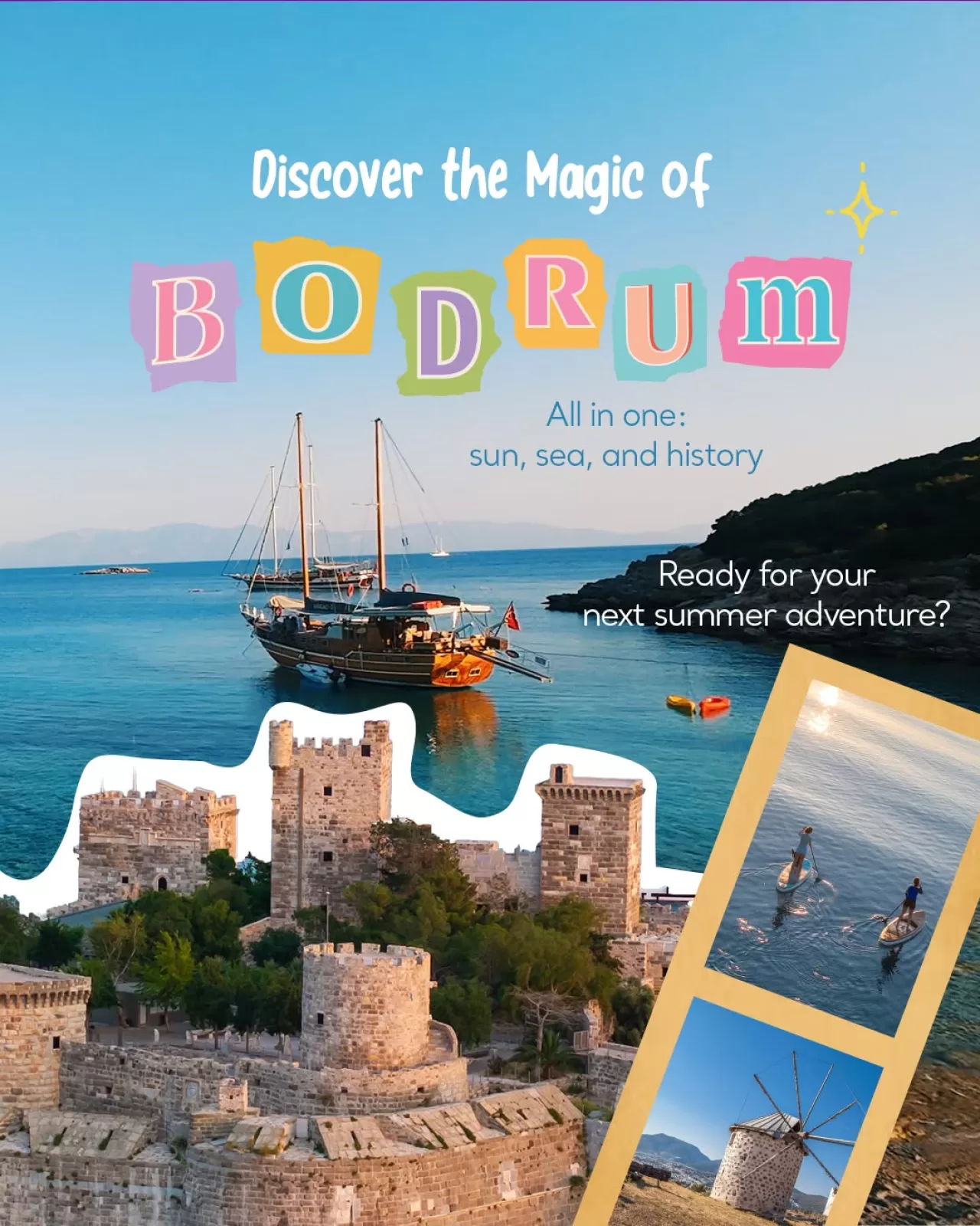 Bodrum: Tarih ve Mavinin Buluştuğu Nokta