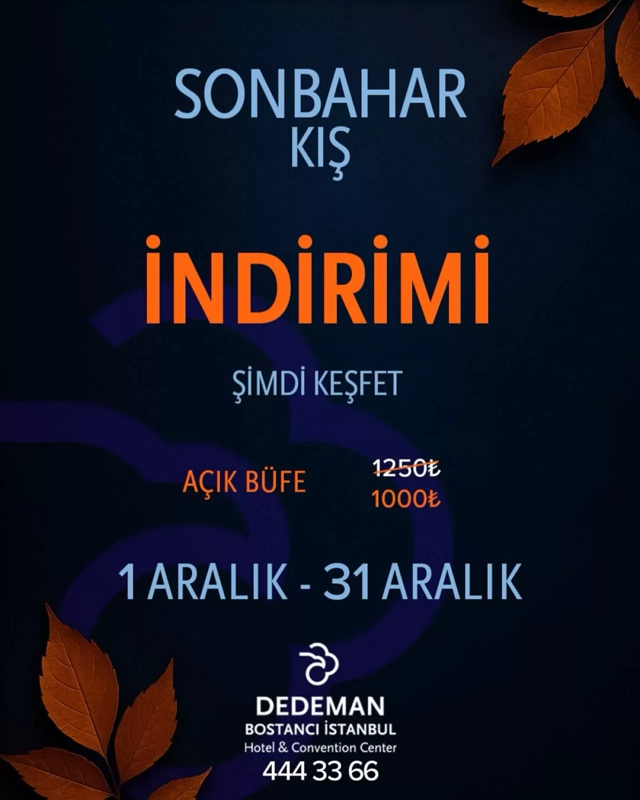 Dedeman Bostancı, Aralık Ayı İçin Özel İndirim Fırsatları Sunuyor