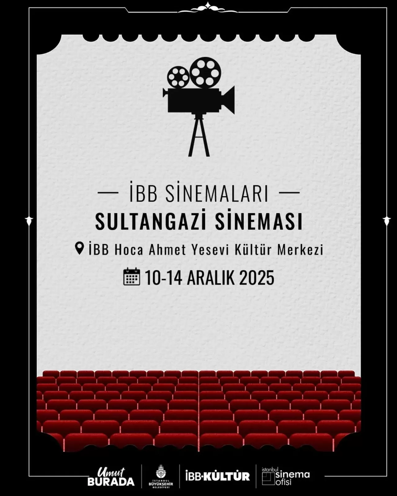 İBB'nin Düzenlediği Sultangazi Sineması Etkinliği Başladı