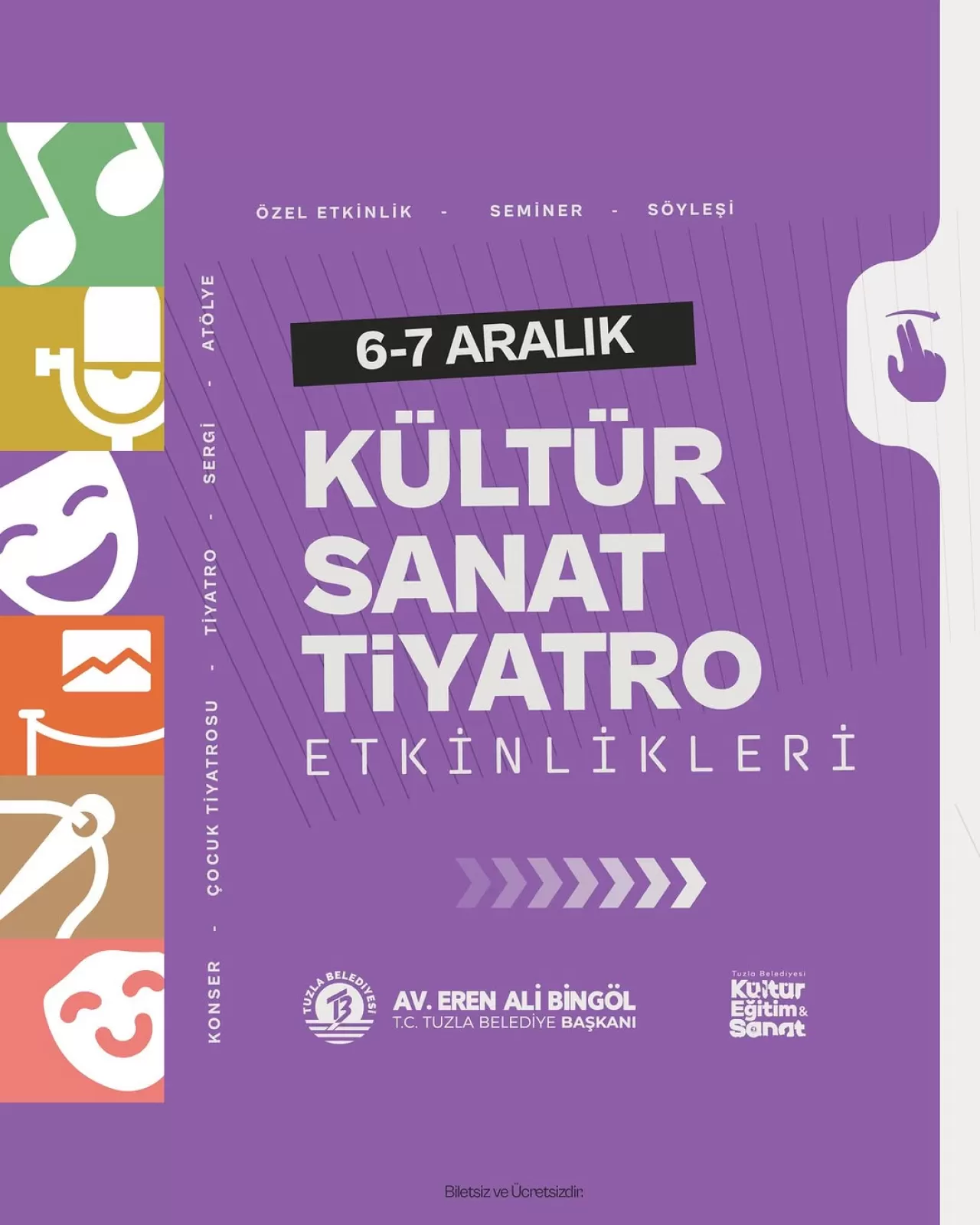 Tuzla'da Kültür Sanat Etkinlikleri Yoğun İlgi Görüyor