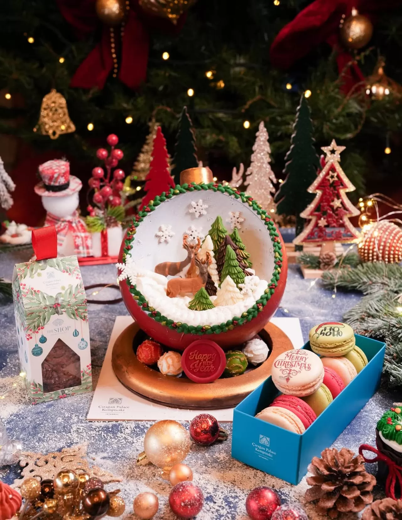 Çırağan Sarayı'nda Yılbaşı Alışverişi Başladı