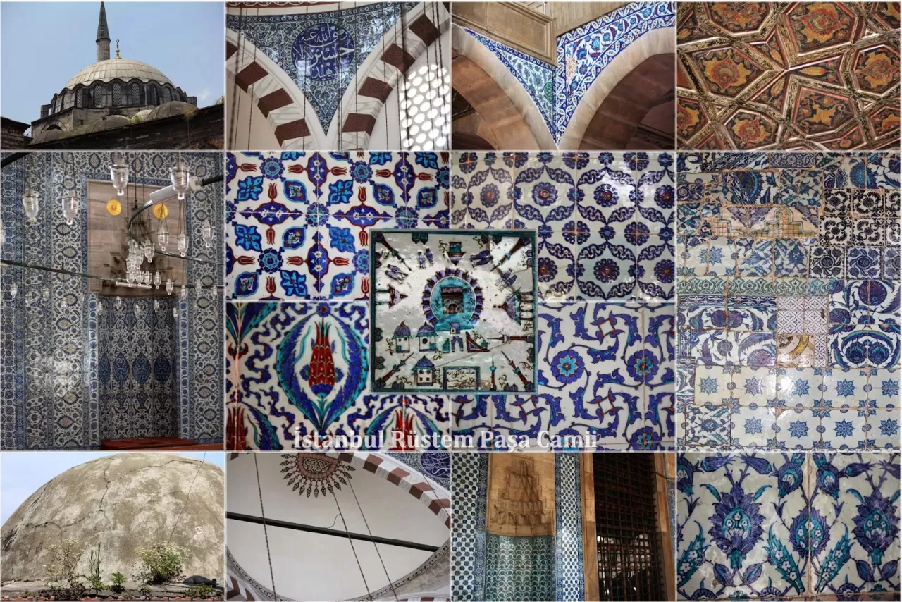 Gökyüzünün Mavi Çinileri: Osmanlı Cami Kubbelerindeki İznik İhtişamı