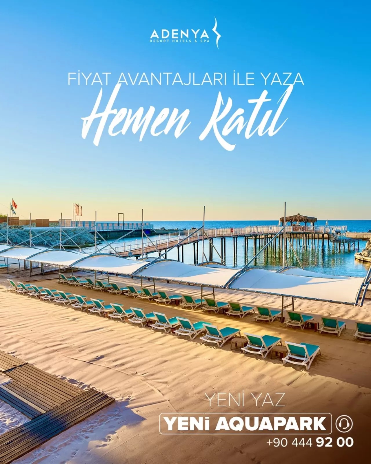 Adenya Hotel & Resort, 2026 Sezonu İçin Yeni Aquapark'ını Duyurdu