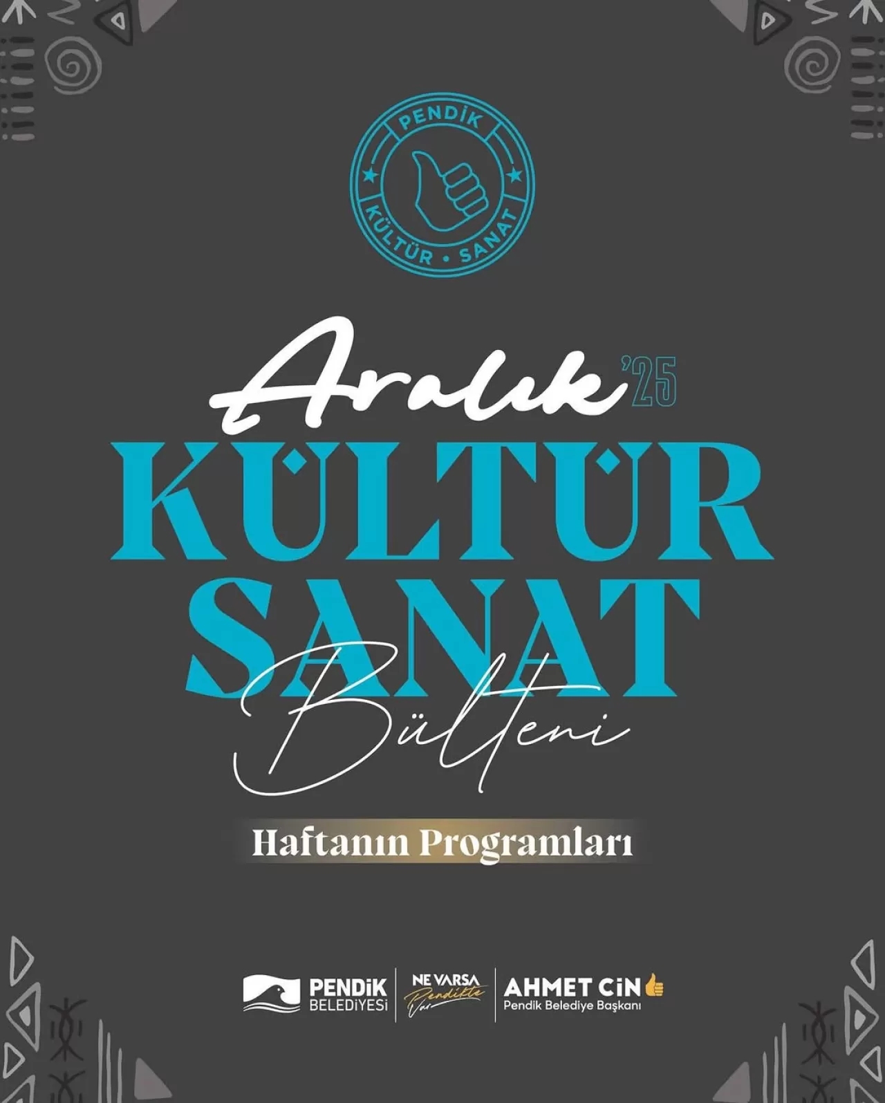 Pendik'te Kültür ve Sanat Haftası: Sohbet, Gezi ve Sağlık Programları Düzenlenecek