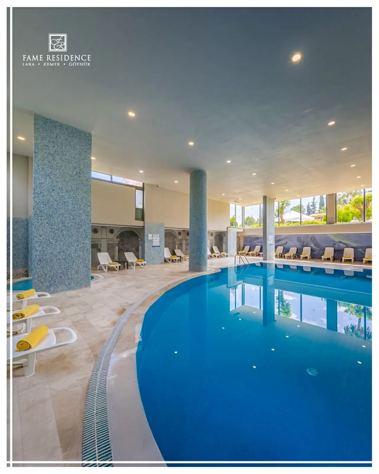 Fame Residence Otel, Dört Mevsim Kapalı Havuz Keyfi Sunuyor