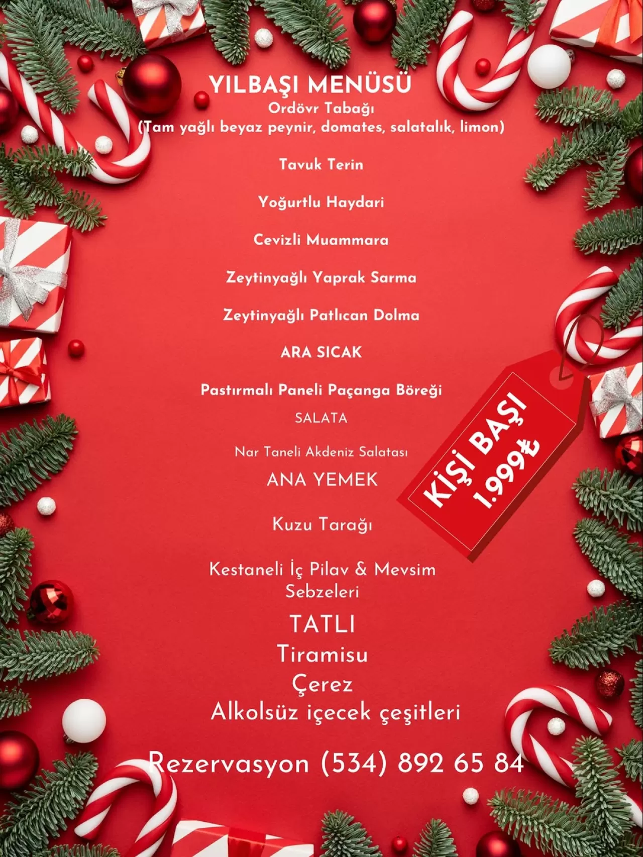 Nevali Hotel, Yılbaşı Gecesi İçin Canlı Müzik ve Özel Menü Hazırladı