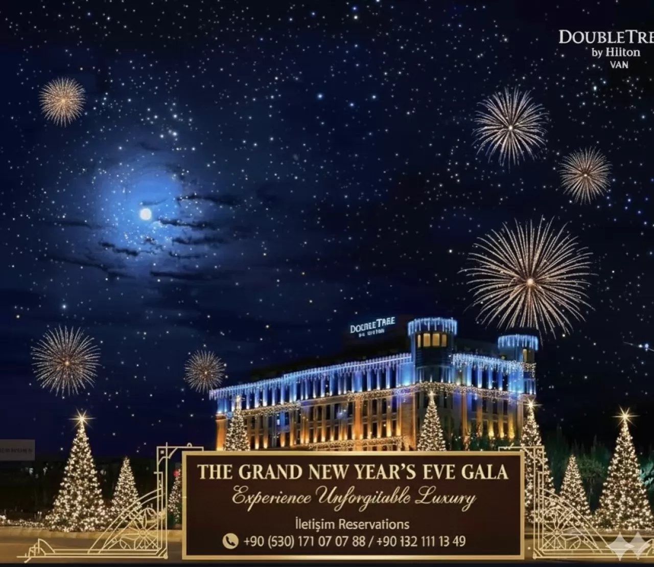 DoubleTree by Hilton Van'da Yeni Yıl Galası