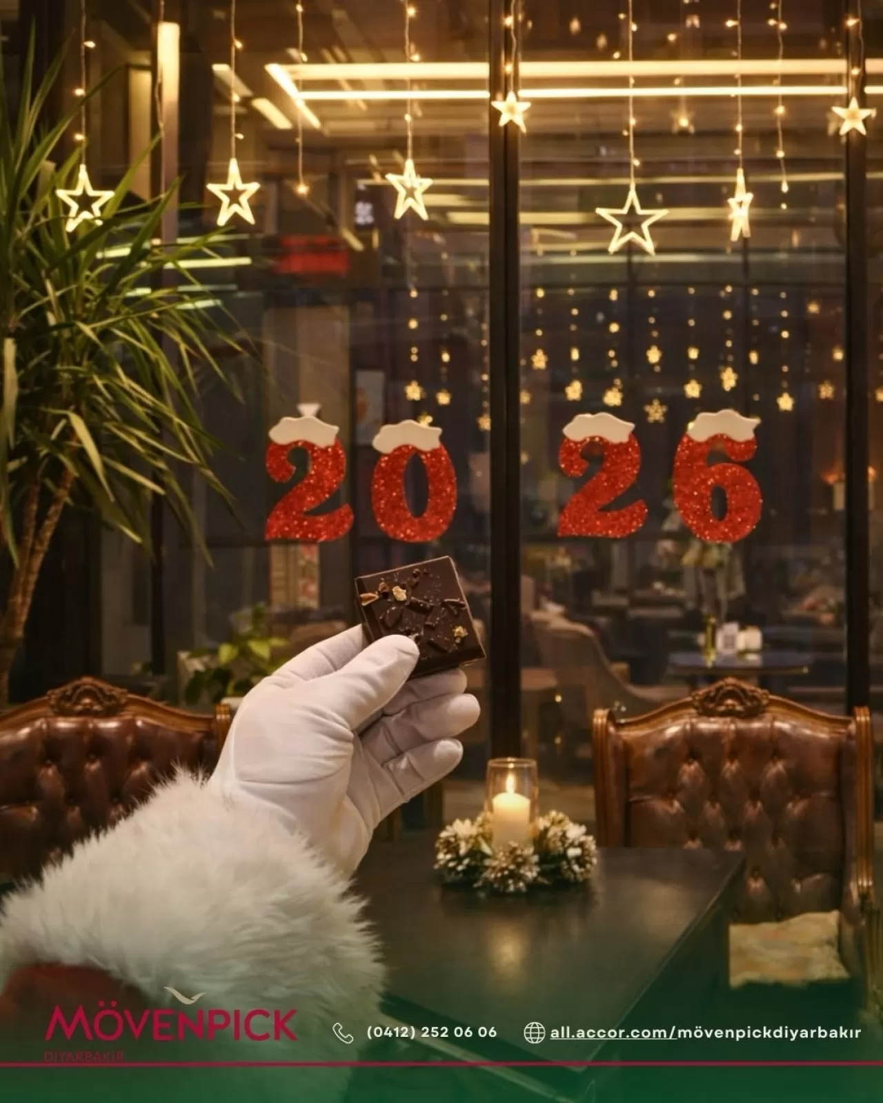 Mövenpick Diyarbakır'dan 2026'ya Lüküs Bir Davet: Yılbaşı Gecesinde Eğlence Zirvede