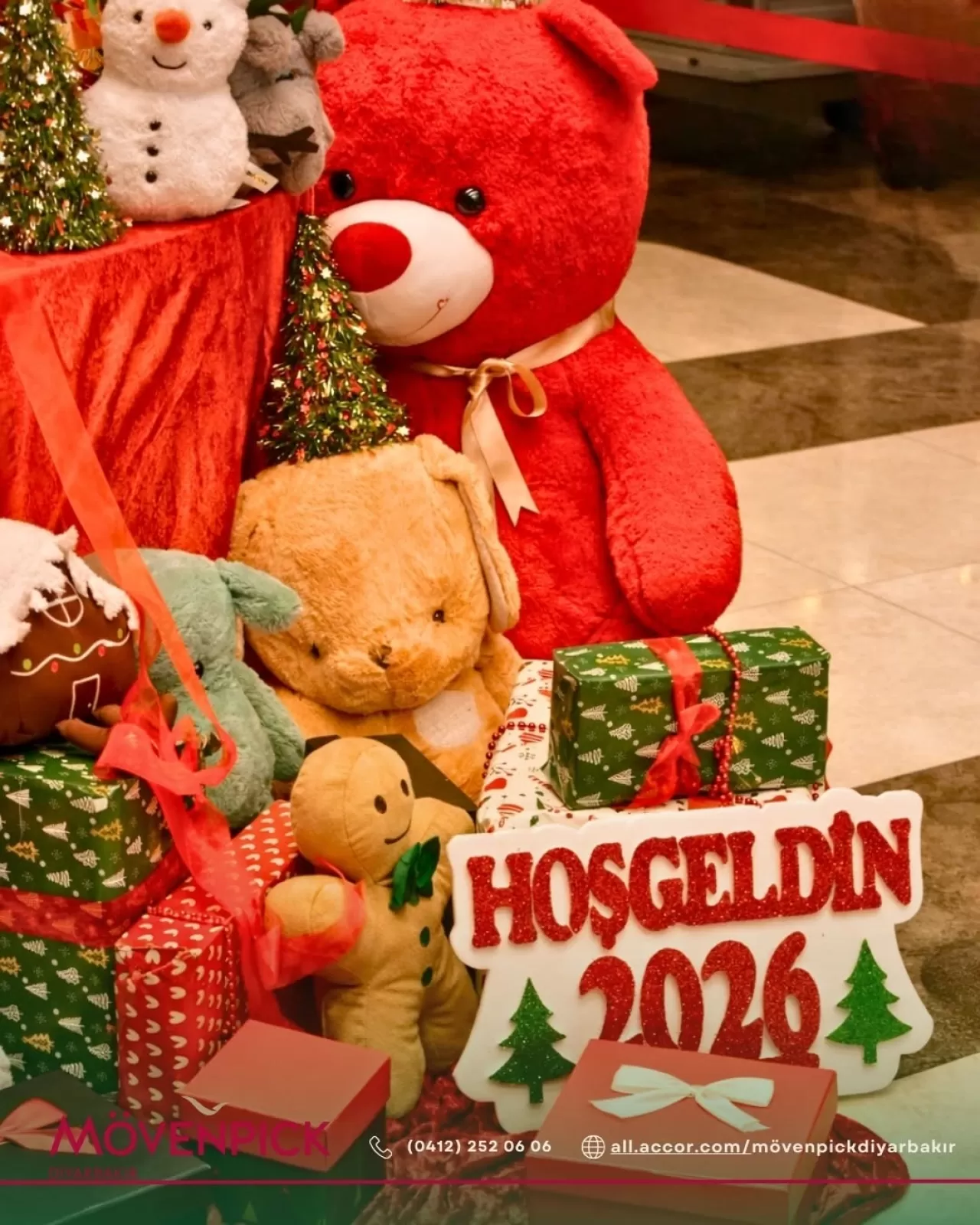 Mövenpick Diyarbakır'dan Yeni Yıl Mesajı: 2026'ya Özel Zarafet Vaat Ediyor