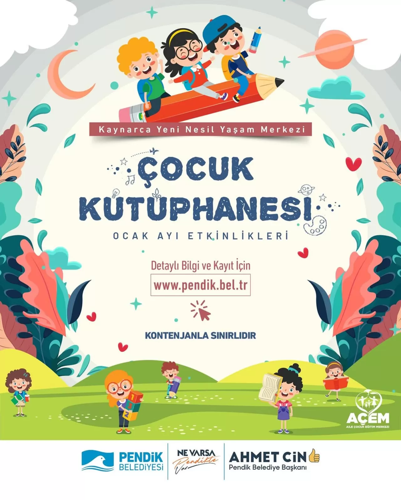 Pendik'te Çocuklar İçin Yeni Yılın İlk Kültür Sanat Etkinlikleri Başlıyor