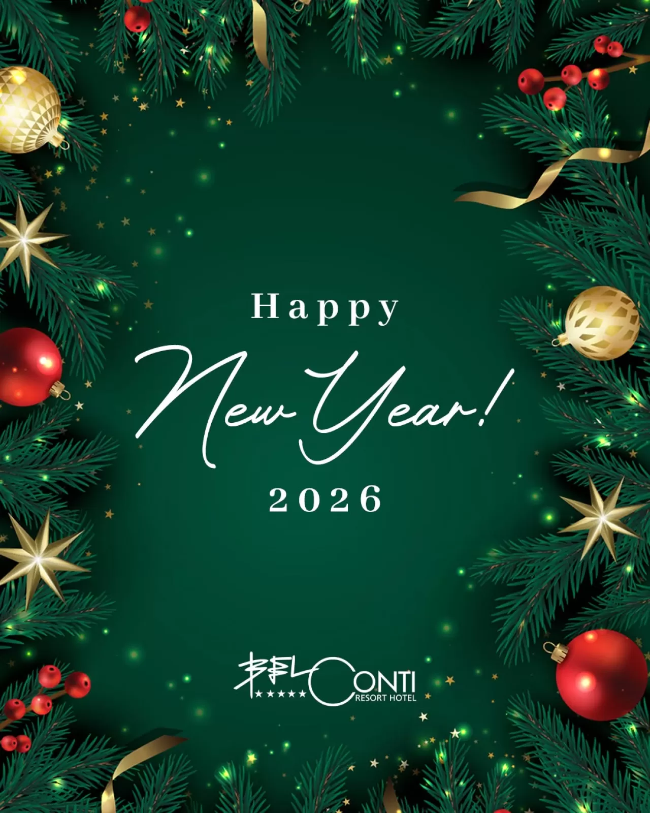 Belconti Resort'tan 2026 Yılı İçin Sıcak Yeni Yıl Mesajı