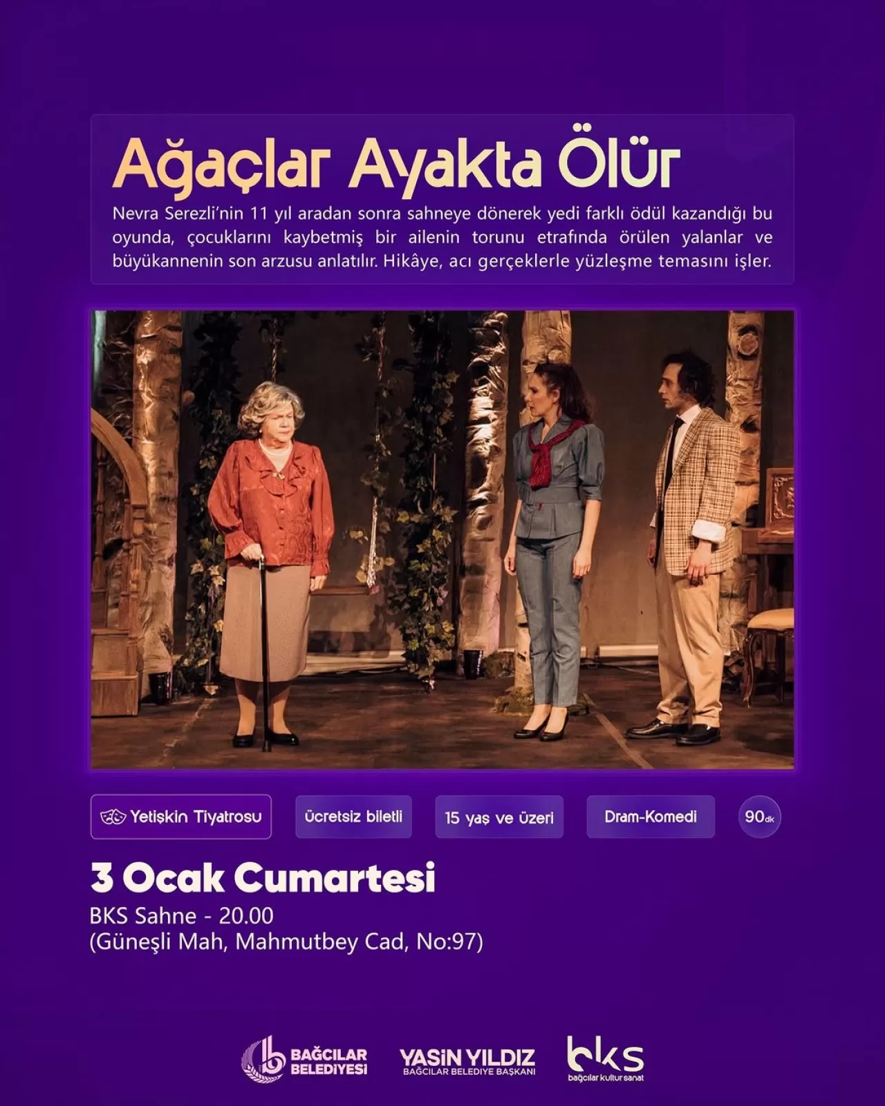 Bağcılar Kültür Sanat'ta Unutulmaz Tiyatro: 