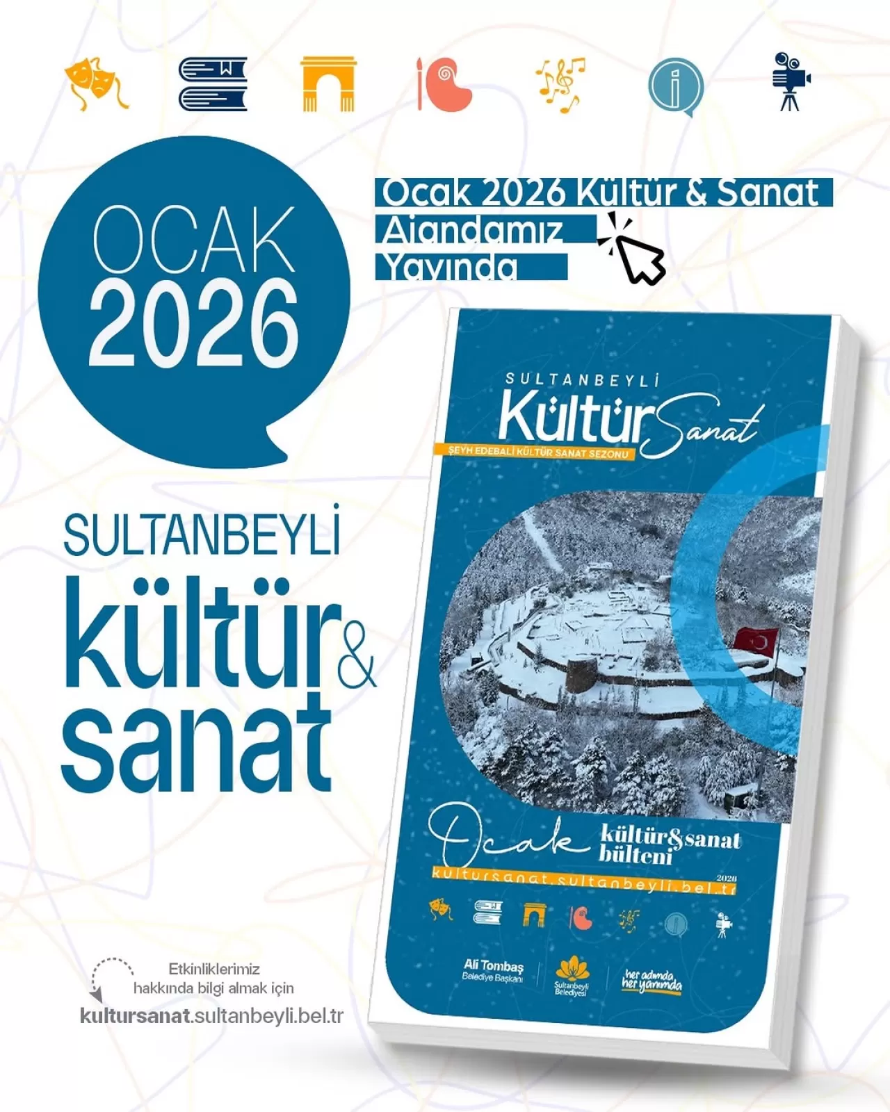 Sultanbeyli'de 2026 Yılı Kültür ve Sanat Rüzgarı Esecek