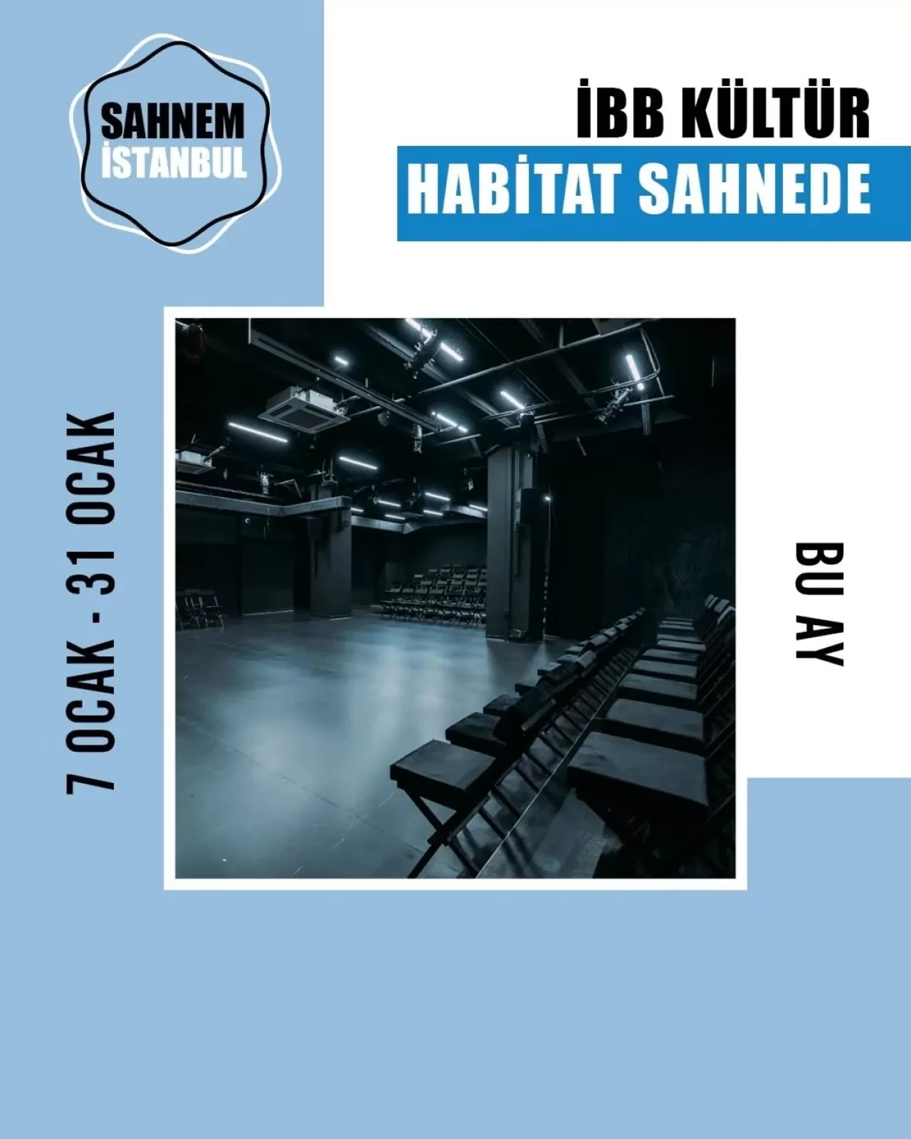 İstanbul'un Kültür Durağı Habitat Sahne, 2026 Yılında da Tiyatro Severlerle Buluşmaya Hazırlanıyor