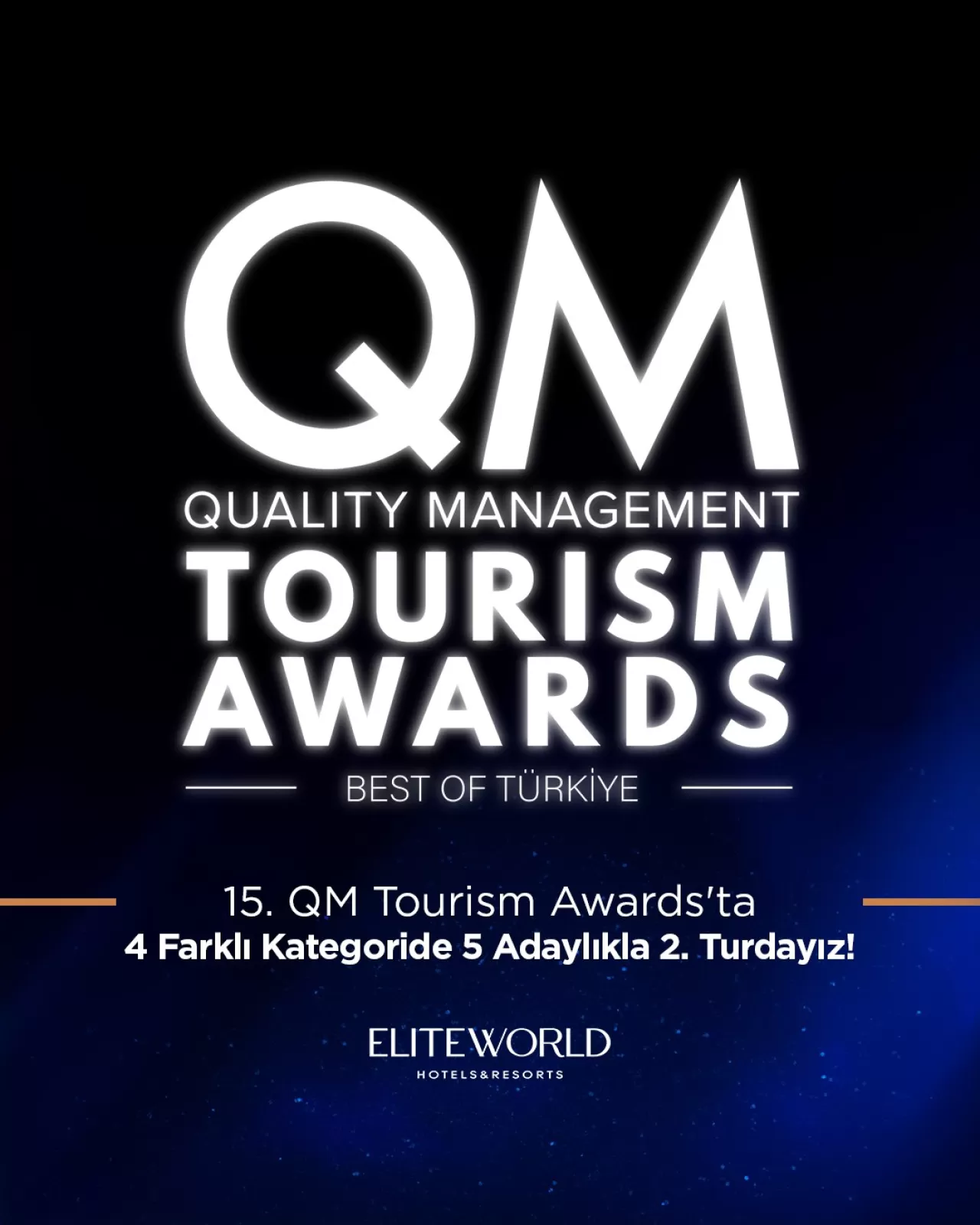 Elite World Hotels, Turizm Ödüllerinde 5 Adaylıkla Göz Dolduruyor