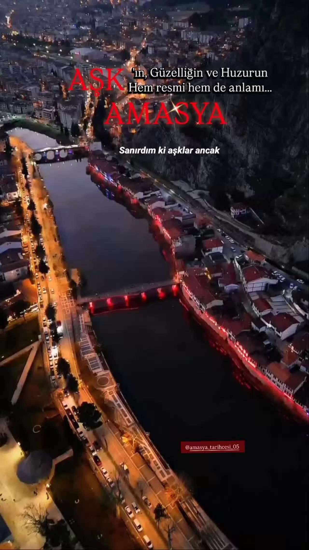 Amasya'nın Büyüsü: Yeşilırmak'ın İncisi Sosyal Medyada Fırtına Estiriyor