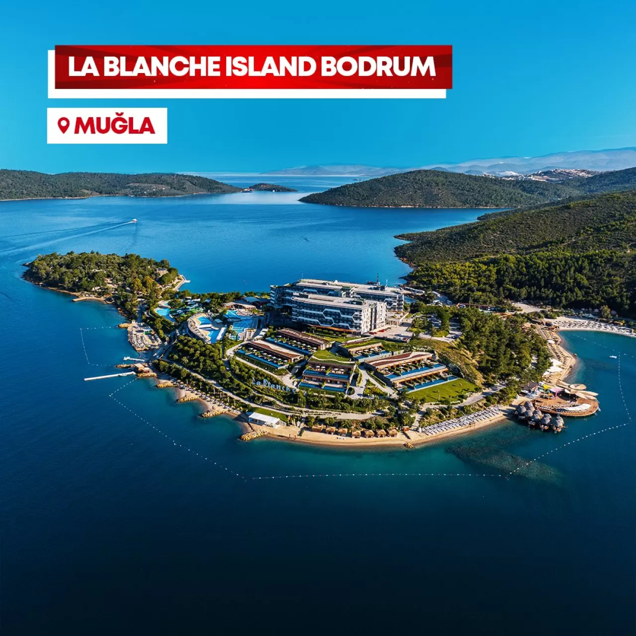 La Blanche Island Bodrum'un Ayrıcalıkları Ege'nin Mavisinde Buluşuyor
