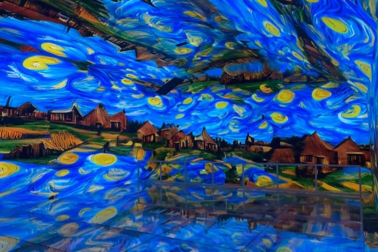 Van Gogh'un Büyüsü Dijital Deneyimle Canlanıyor: Sergi Süresi Uzatıldı!