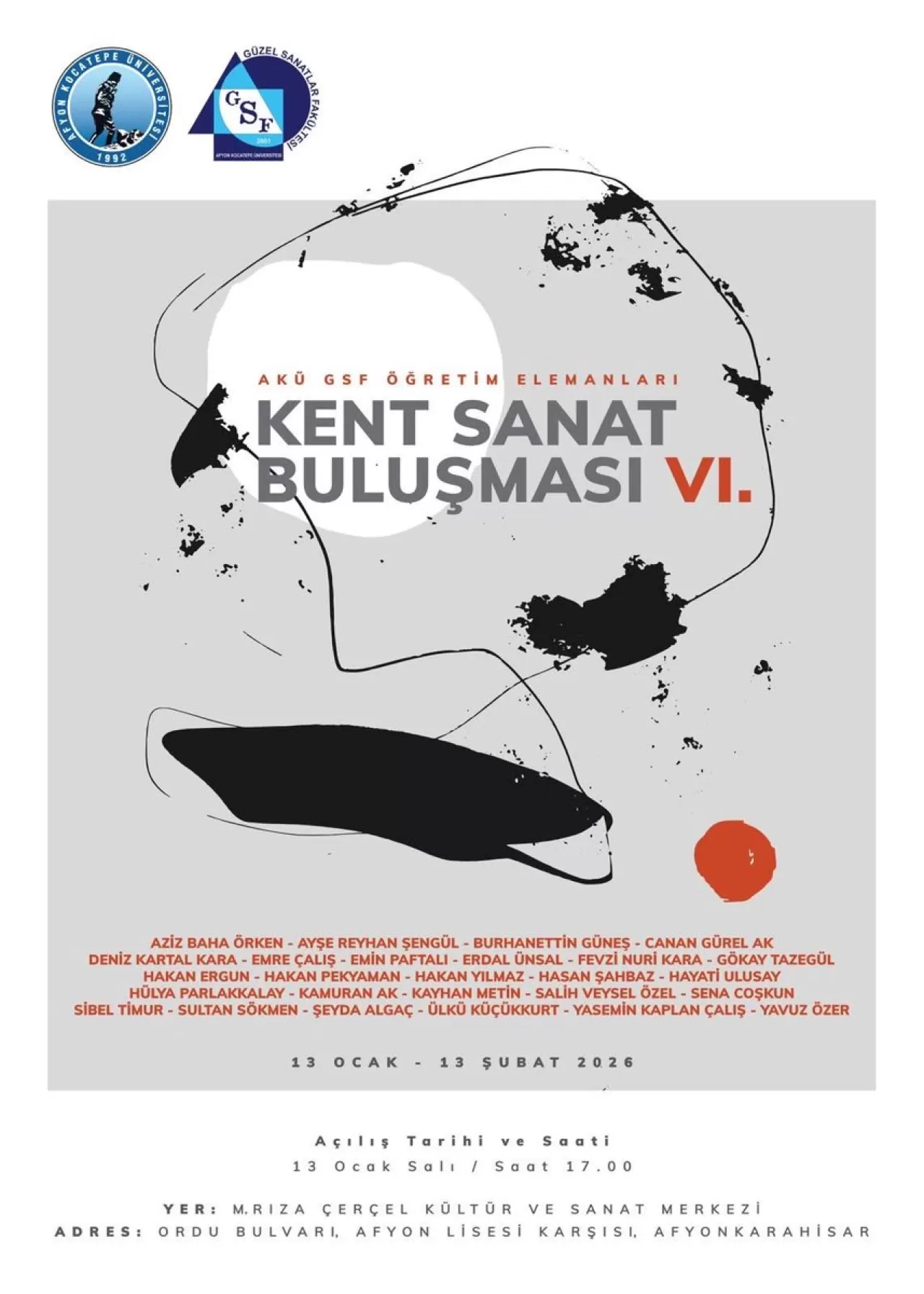 Akü Güzel Sanatlar Fakültesi Öğretim Elemanlarından 